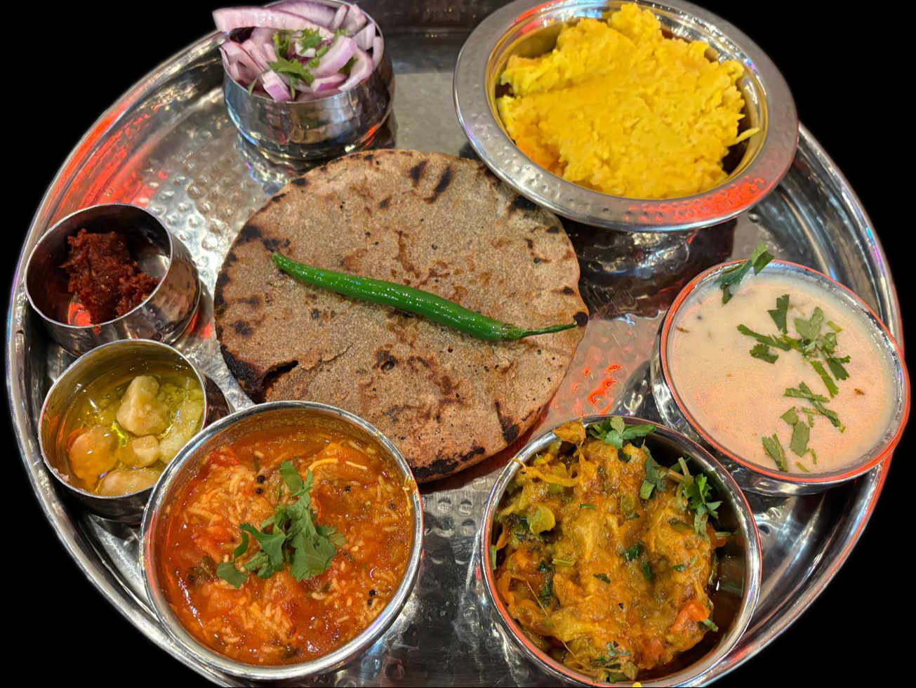 Kathiyawadi Thali.