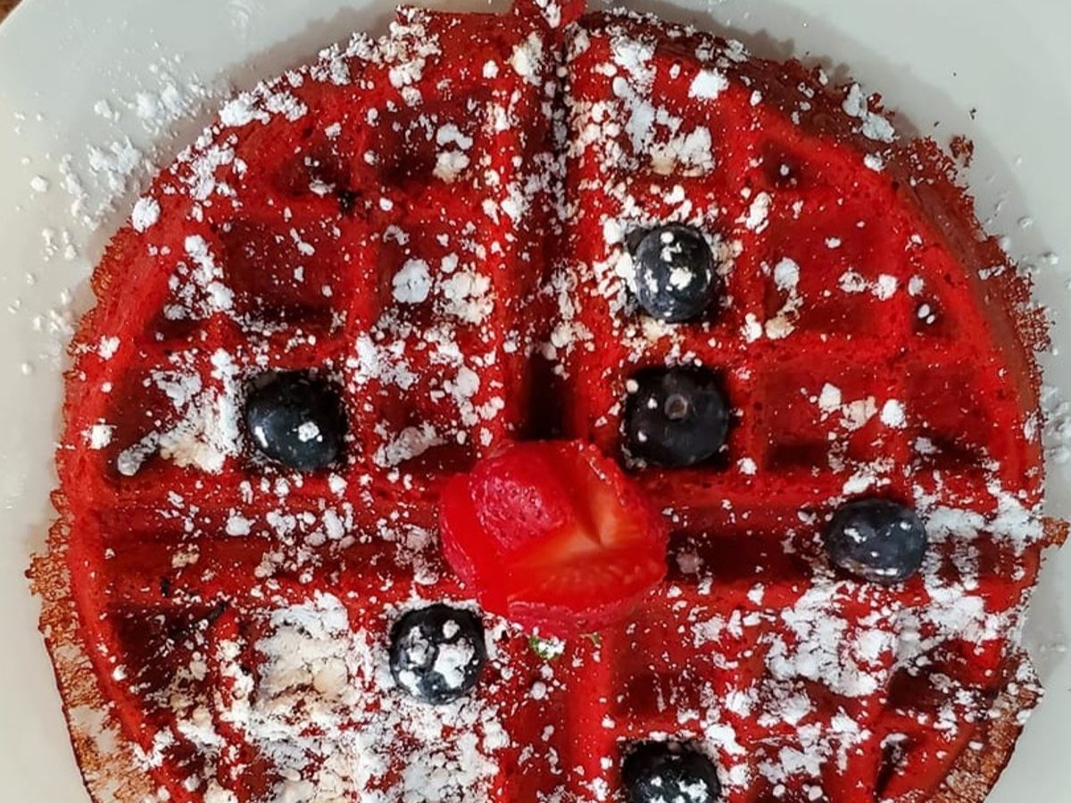 Red Velvet Waffle.