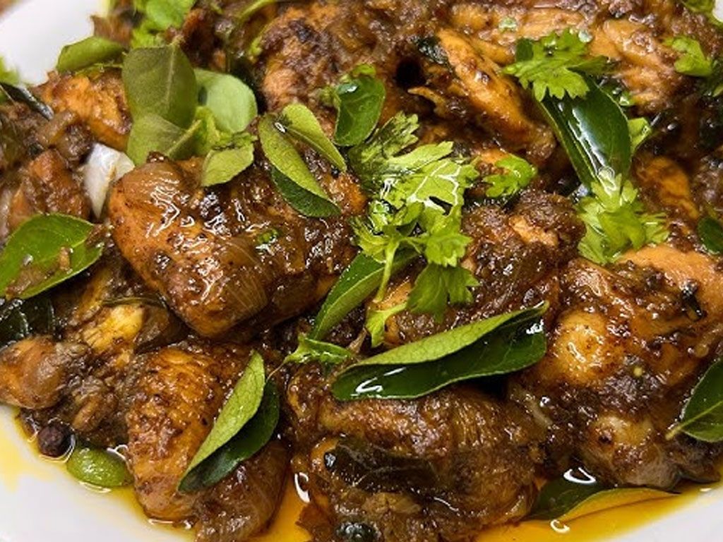 Chicken Pepper Fry.