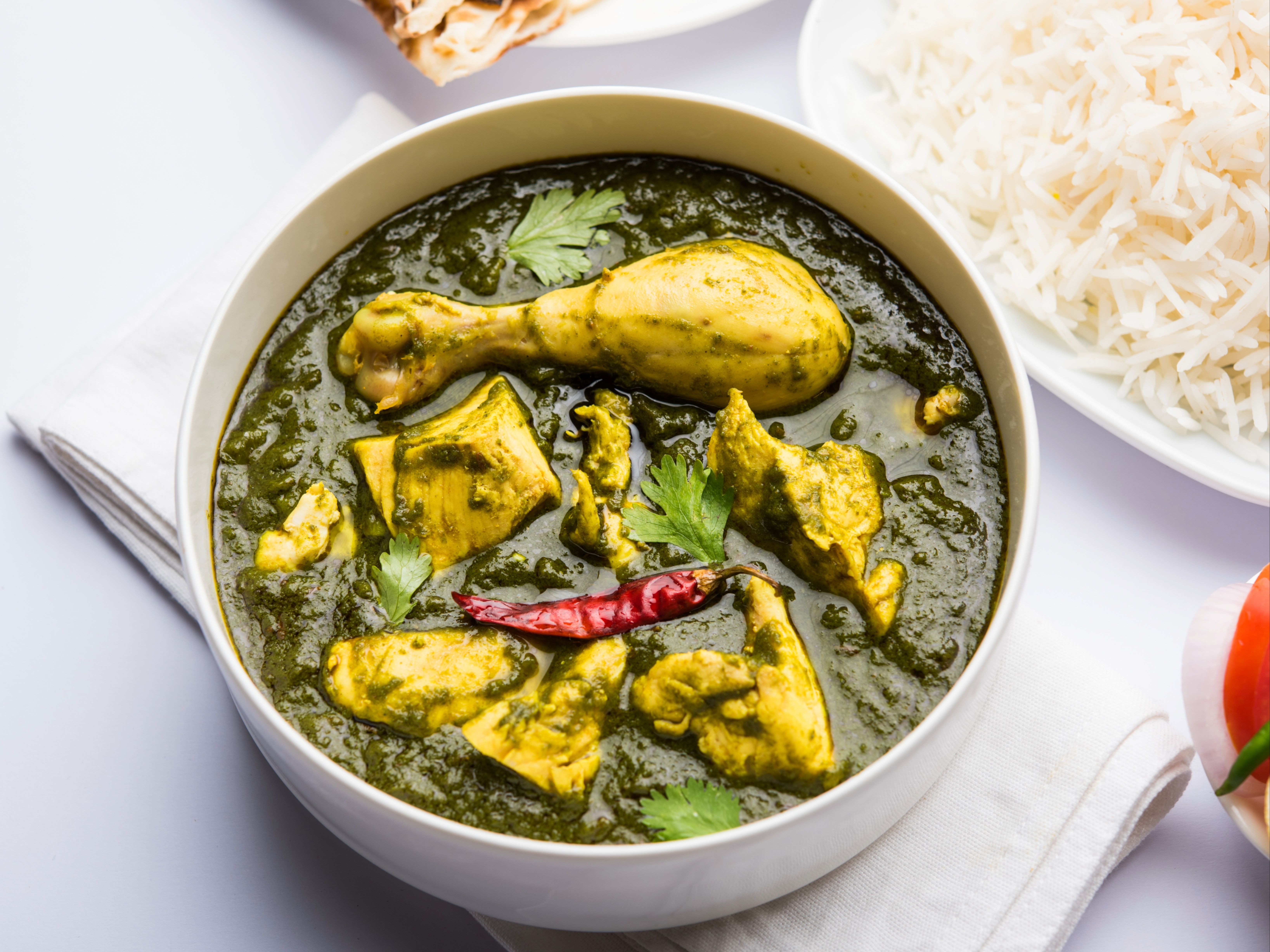Chicken Saag.