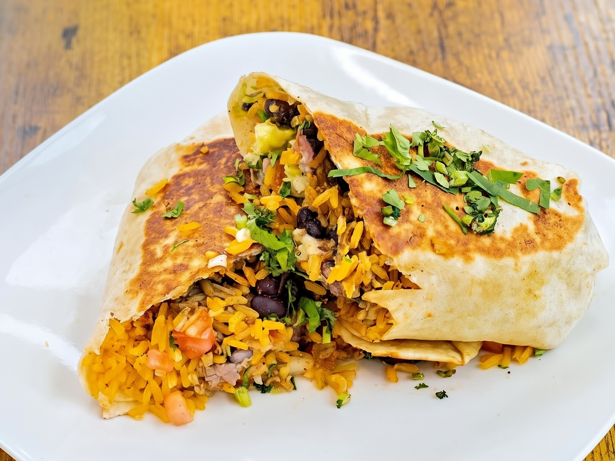 Al Pastor Burrito.