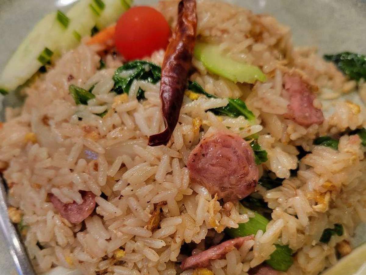 Thai Sausage Fried Rice.
