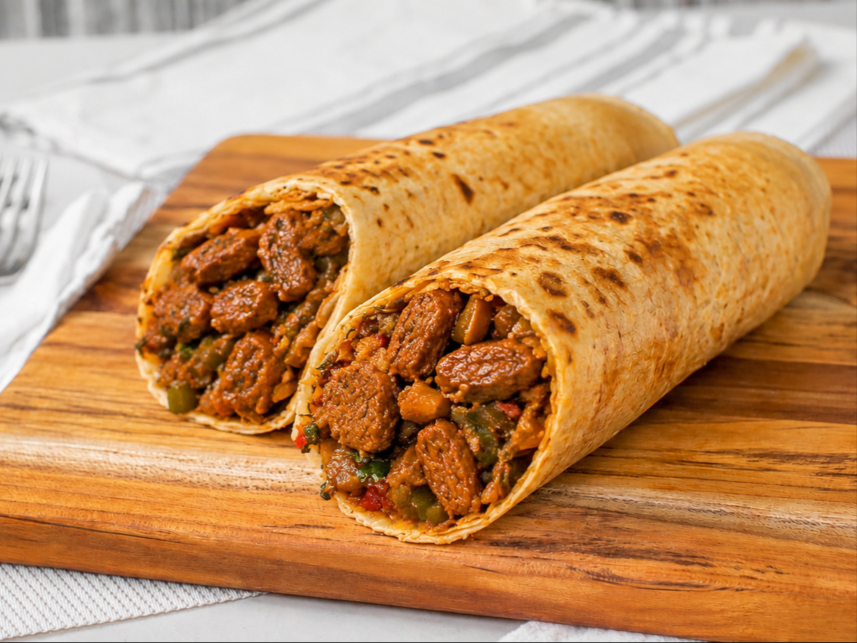 SOY CHICKEN TIKKA WRAP