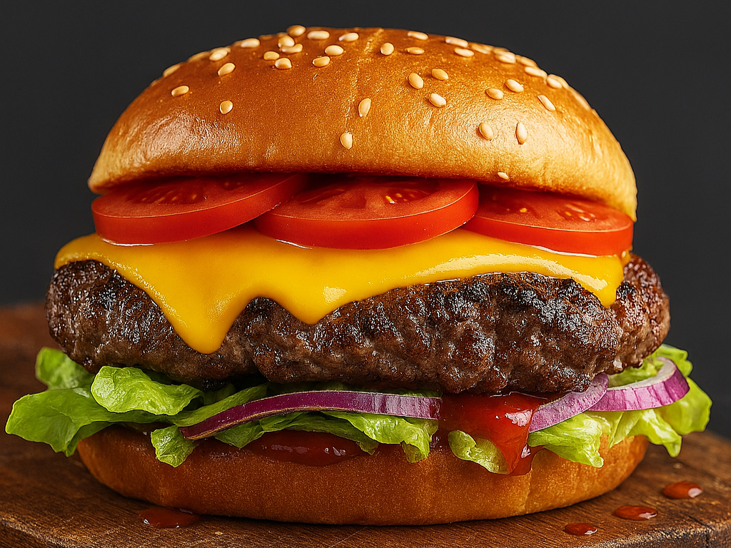 #28 Cheeseburger Only.