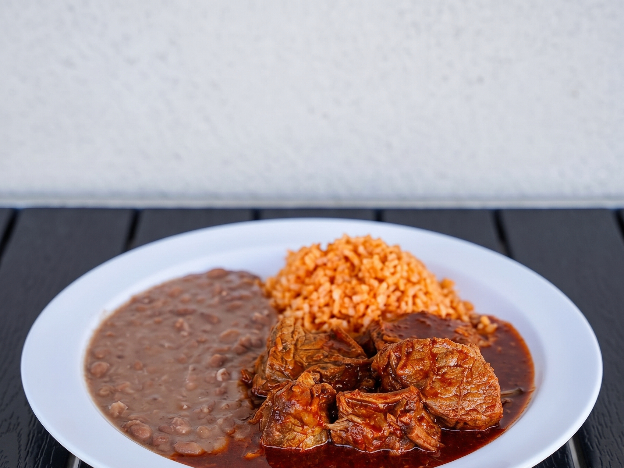 2-Cheese Enchilada Combo Plate.