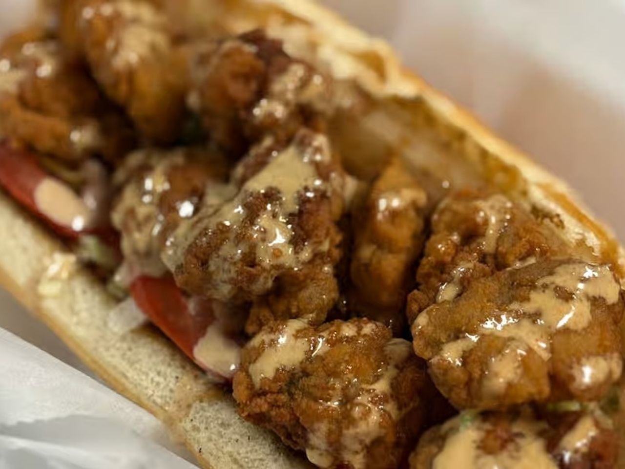 Oyster Po Boy Only