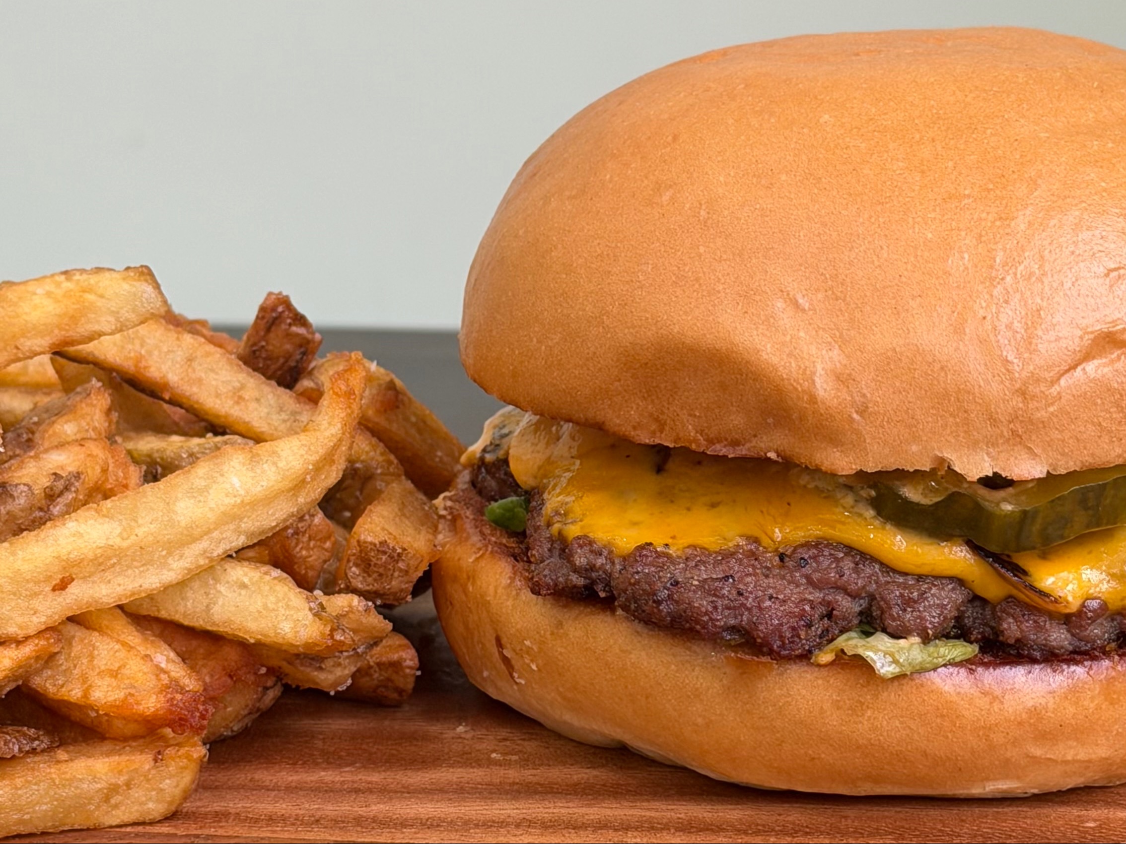 Smash burgers & fries.