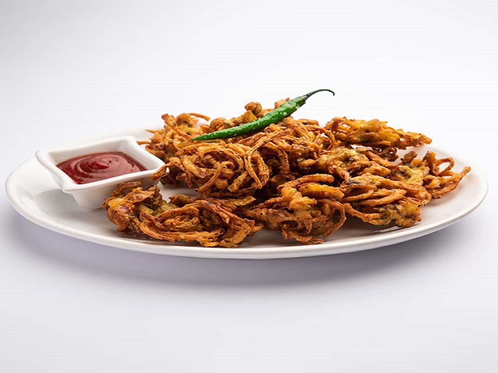 Onion Pakoda.