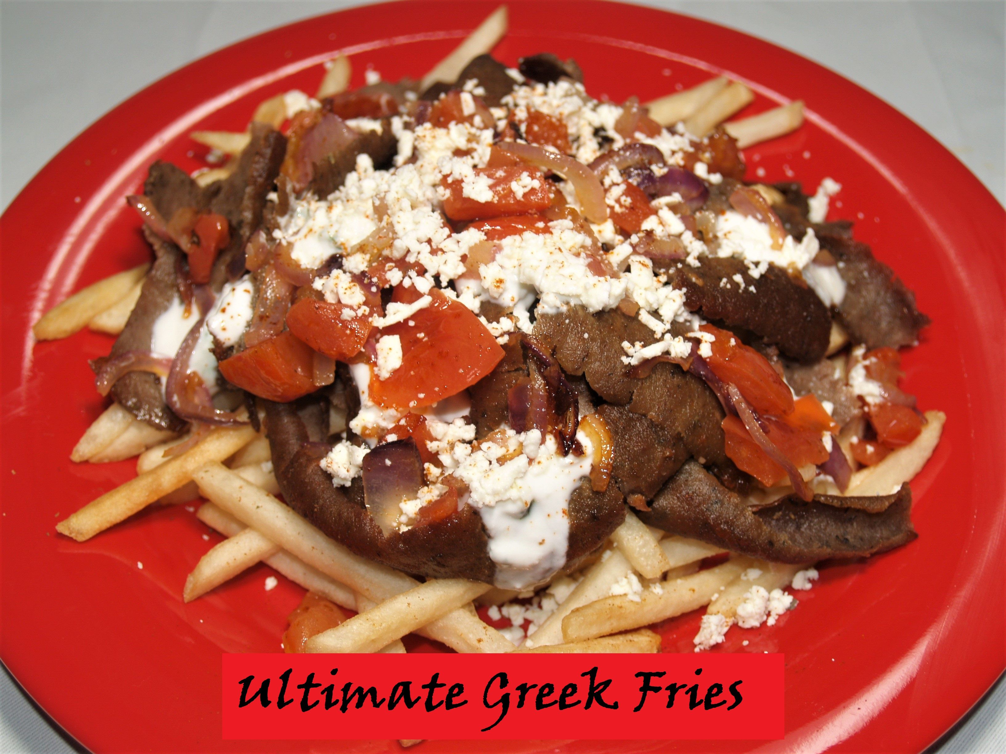 Ultimate Greek Fries.