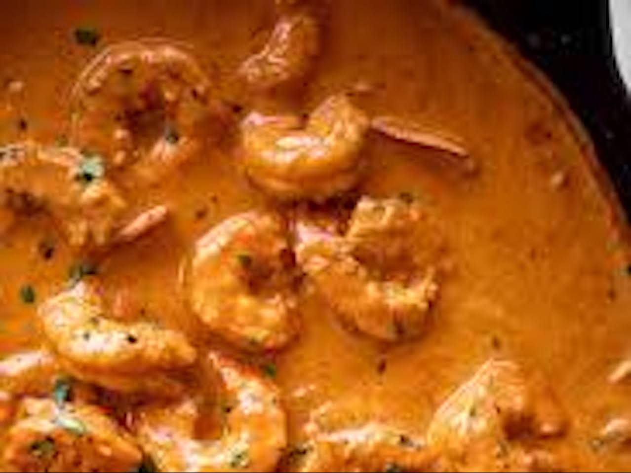 SHRIMP CURRY.