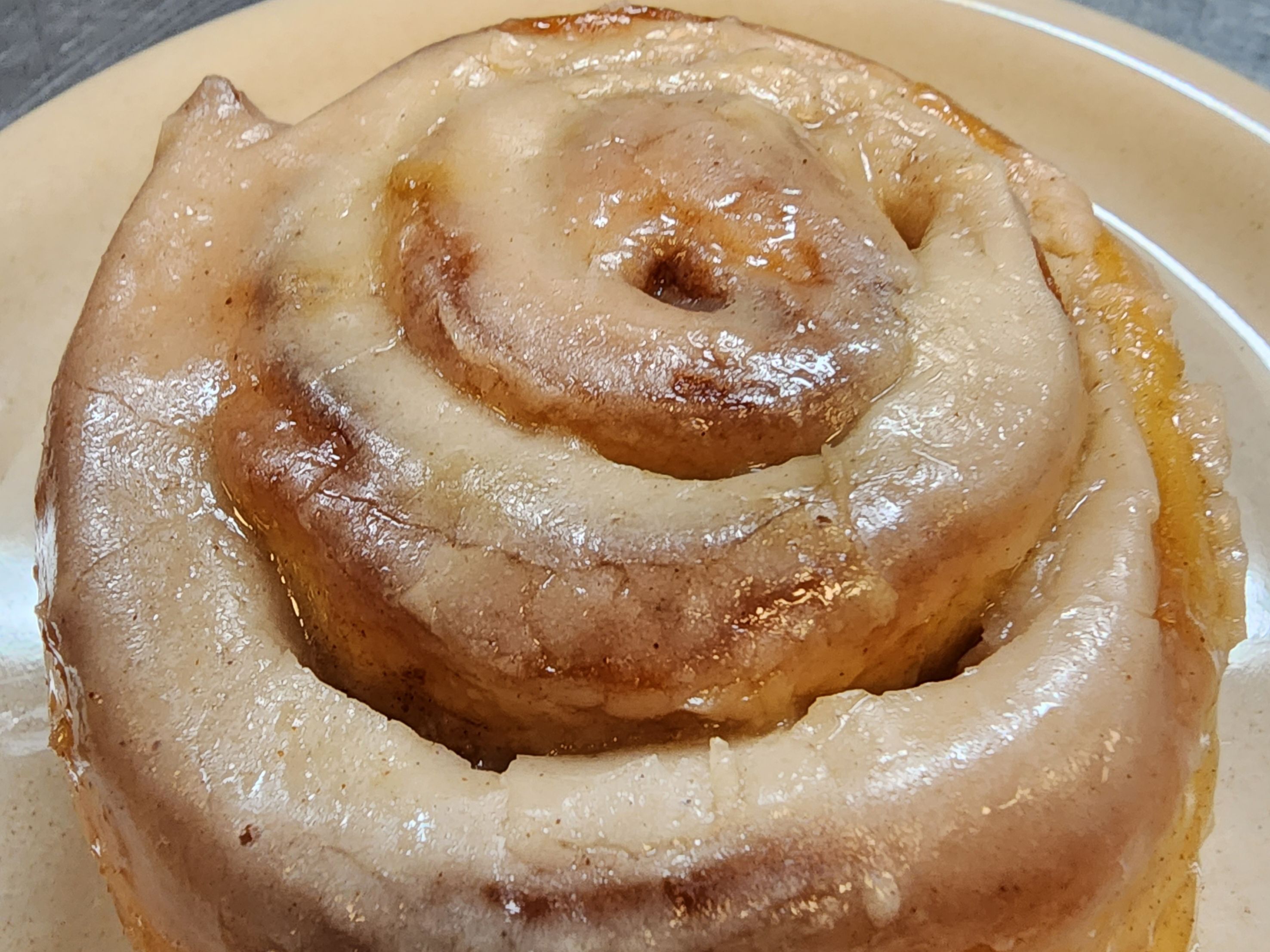 Giant Cinnamon Roll.