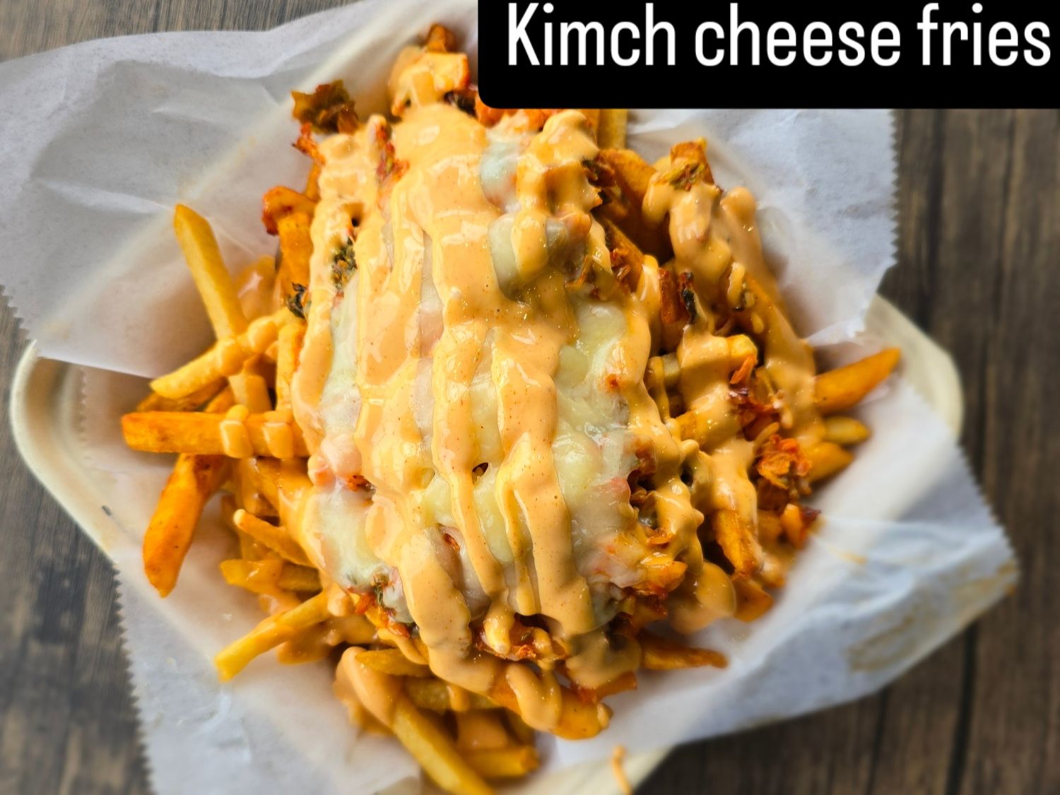 Kimchi Cheese Fries (Small).