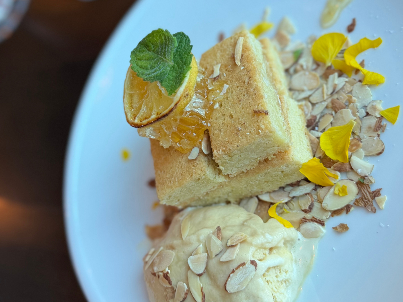 Almond Lemon Bar.