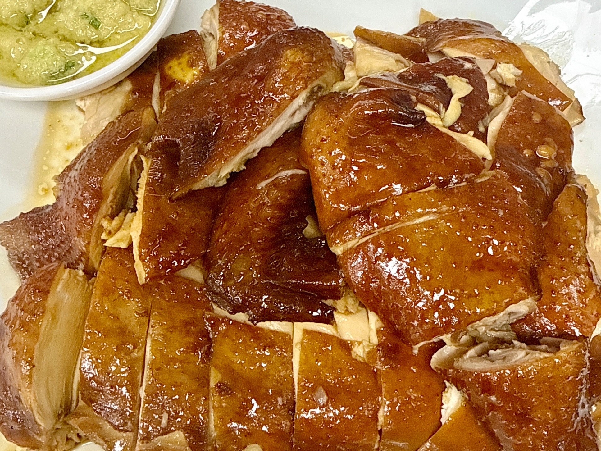 Soy Sauce Chicken.