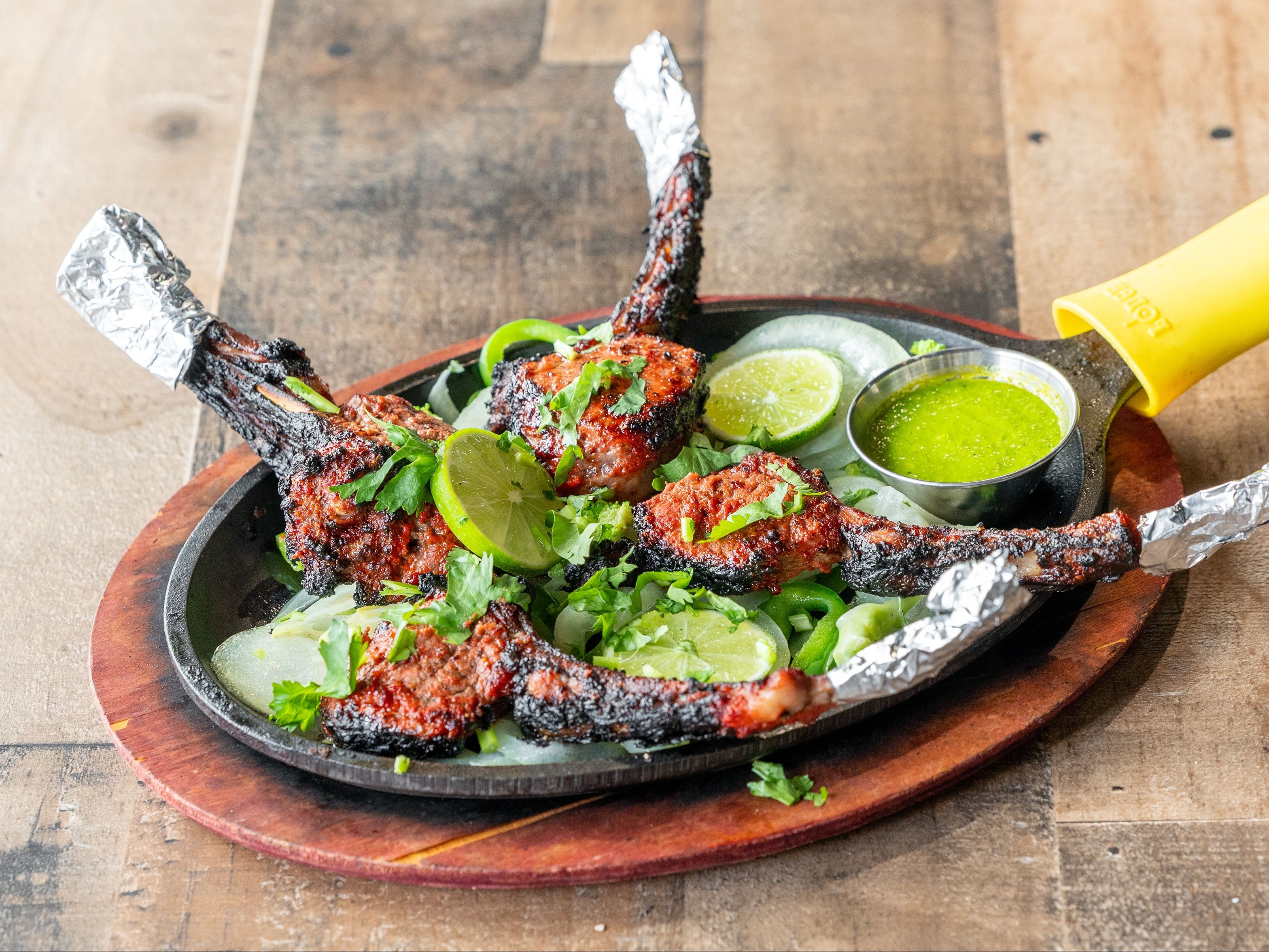 Tandoori Lamb Chop.