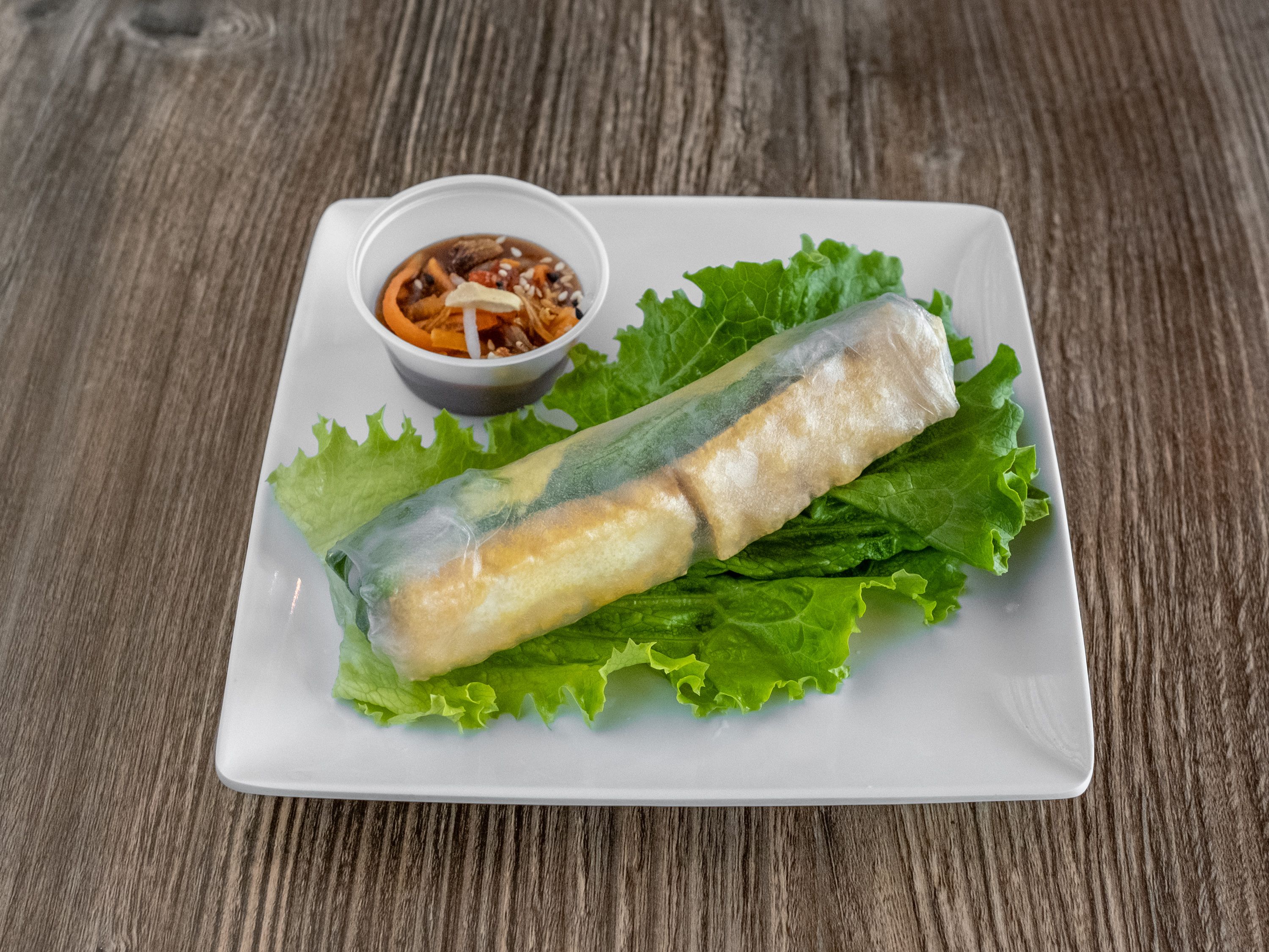 11. Tofu, Avocado Spring Rolls.