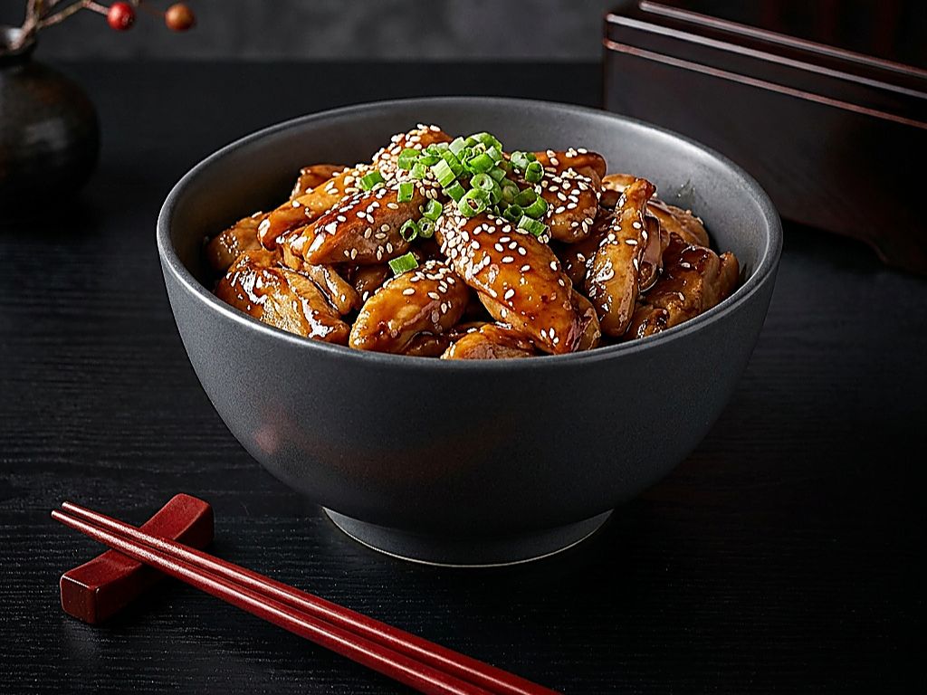 Chicken Teriyaki Rice Bowl.