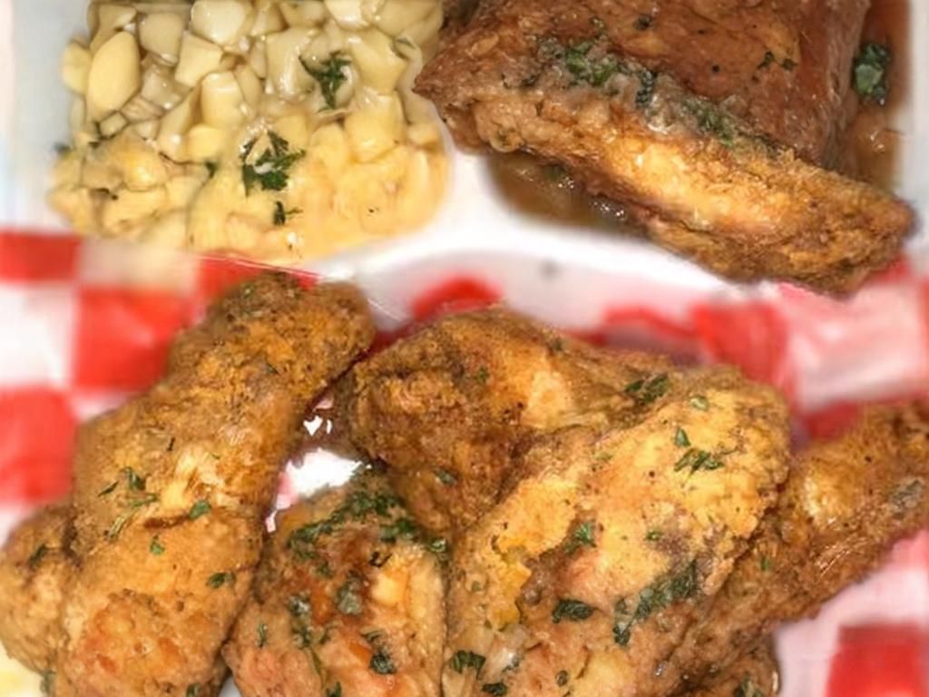FRIED CHICKEN PLATE.