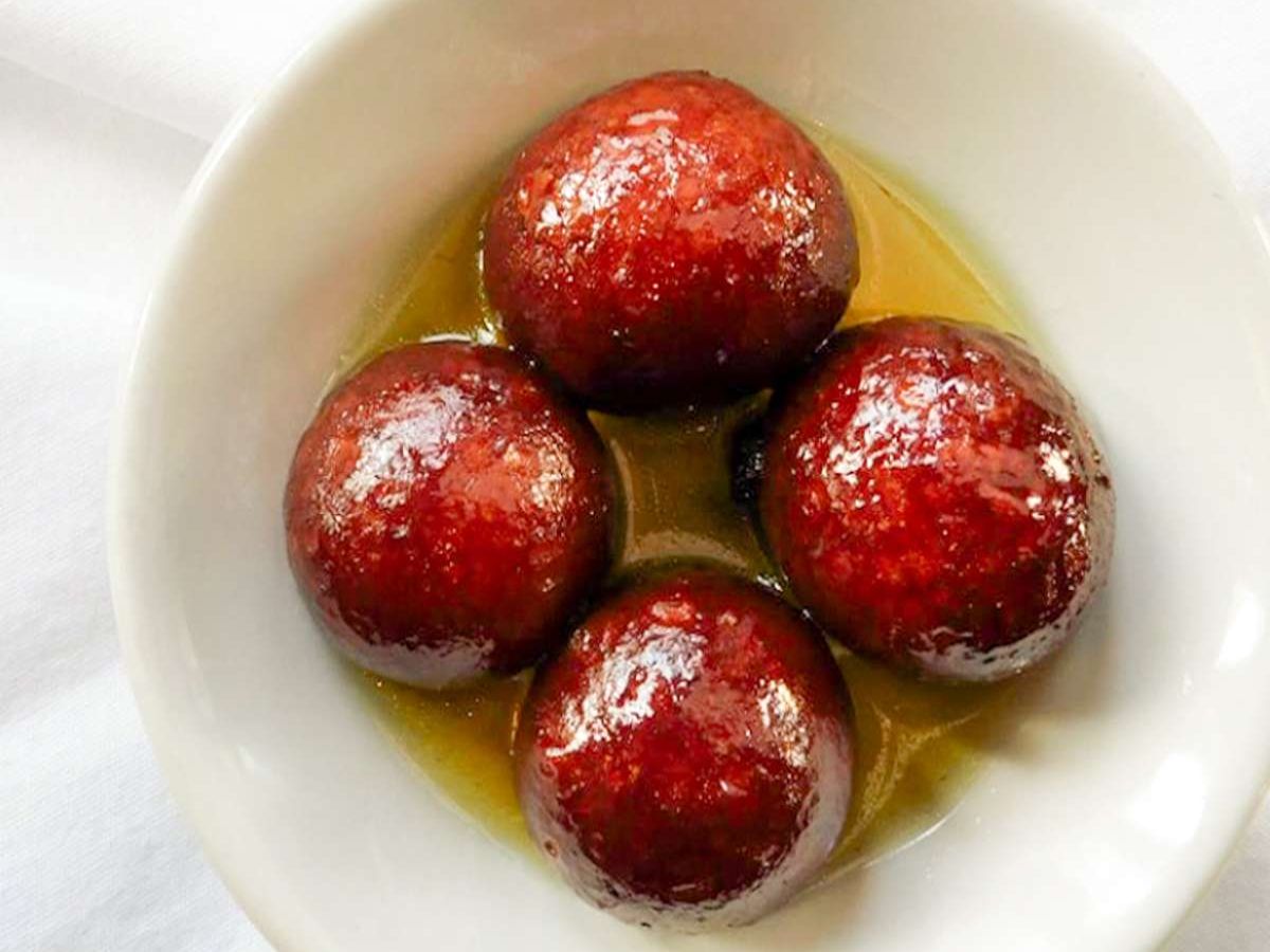 Gulab Jamun.
