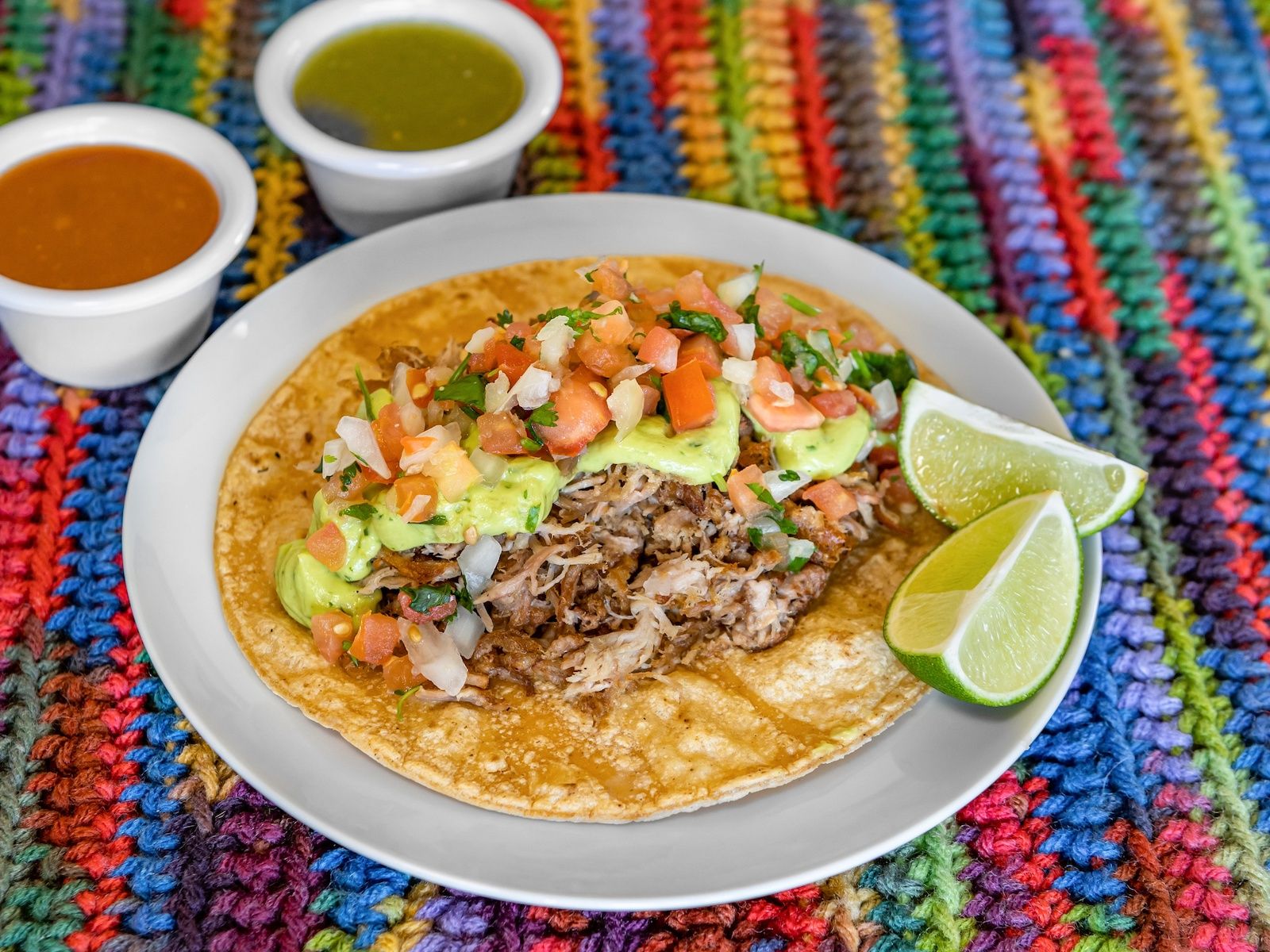 Pork Carnitas Soft Taco