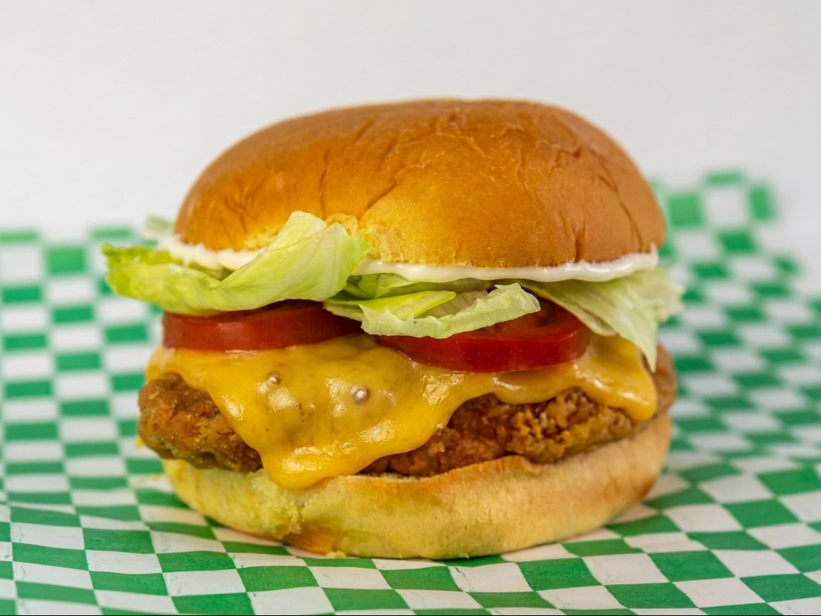 Deluxe Chicken Sandwich.