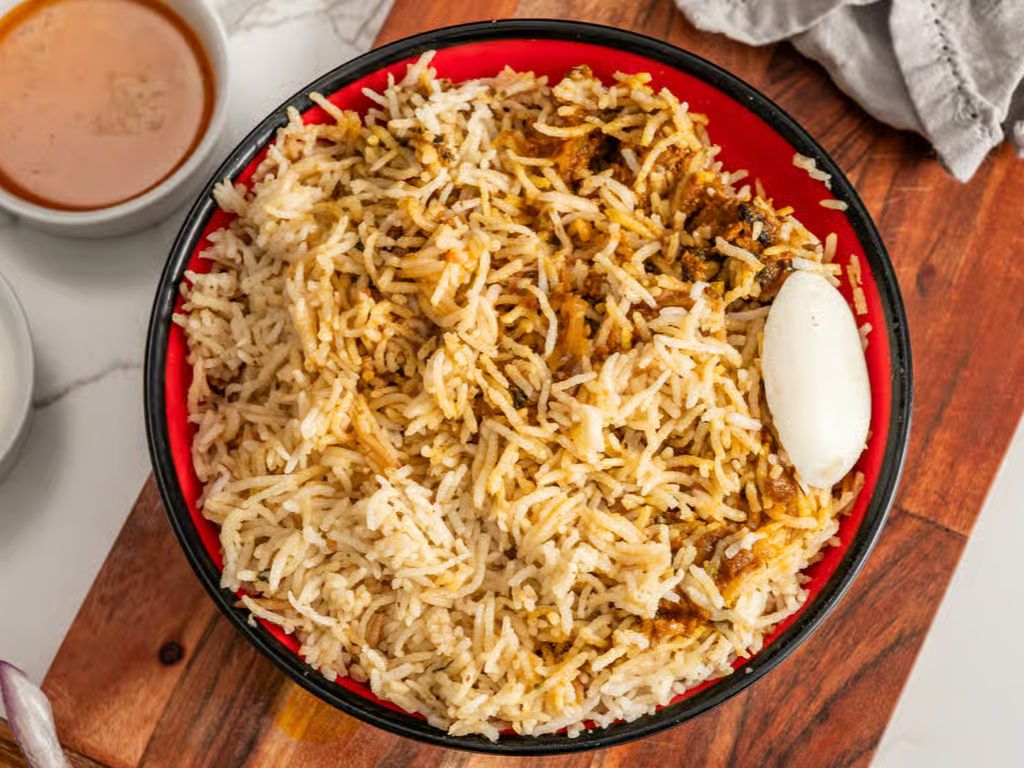 Lamb Biryani.