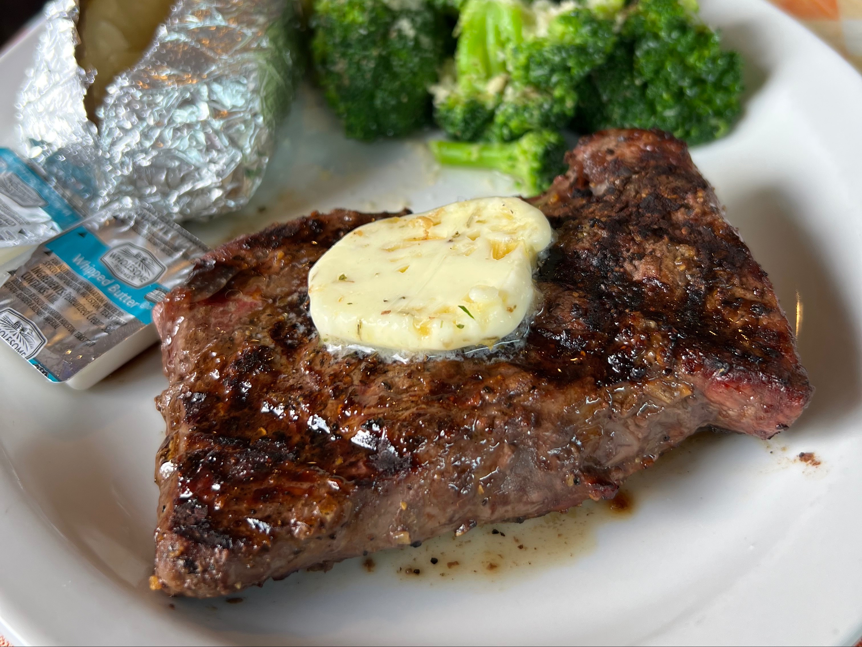 Steak Dinner.