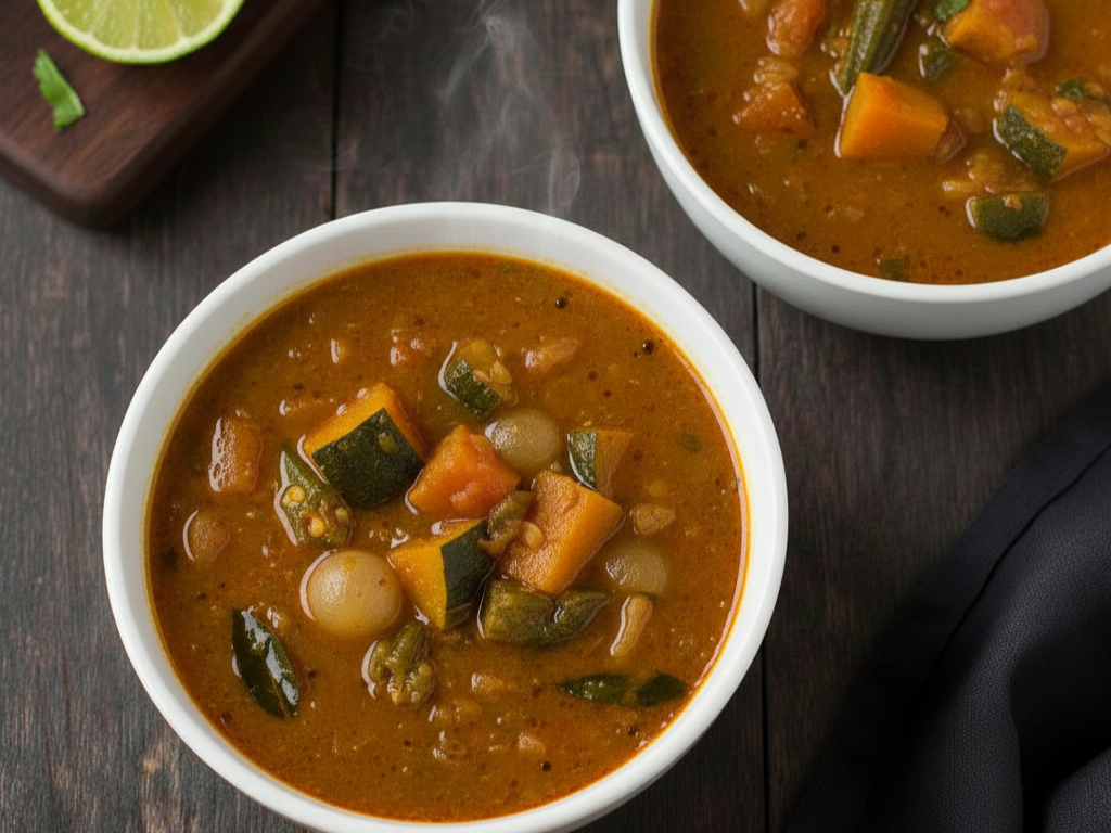 SAMBAR SOUP (V, GF, NF, DF).