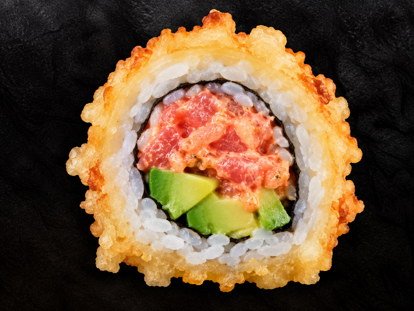Fried Spicy Tuna Roll*.