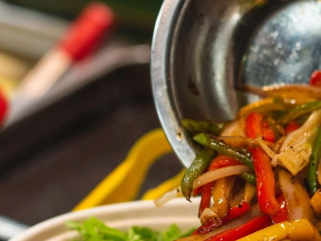 Mushroom Fajita Bowl.