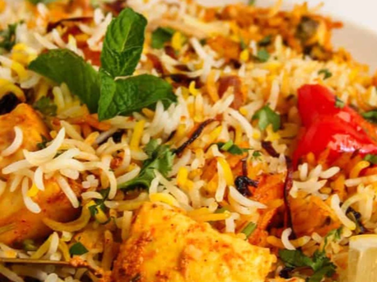 Vijayawada Paneer Biryani.