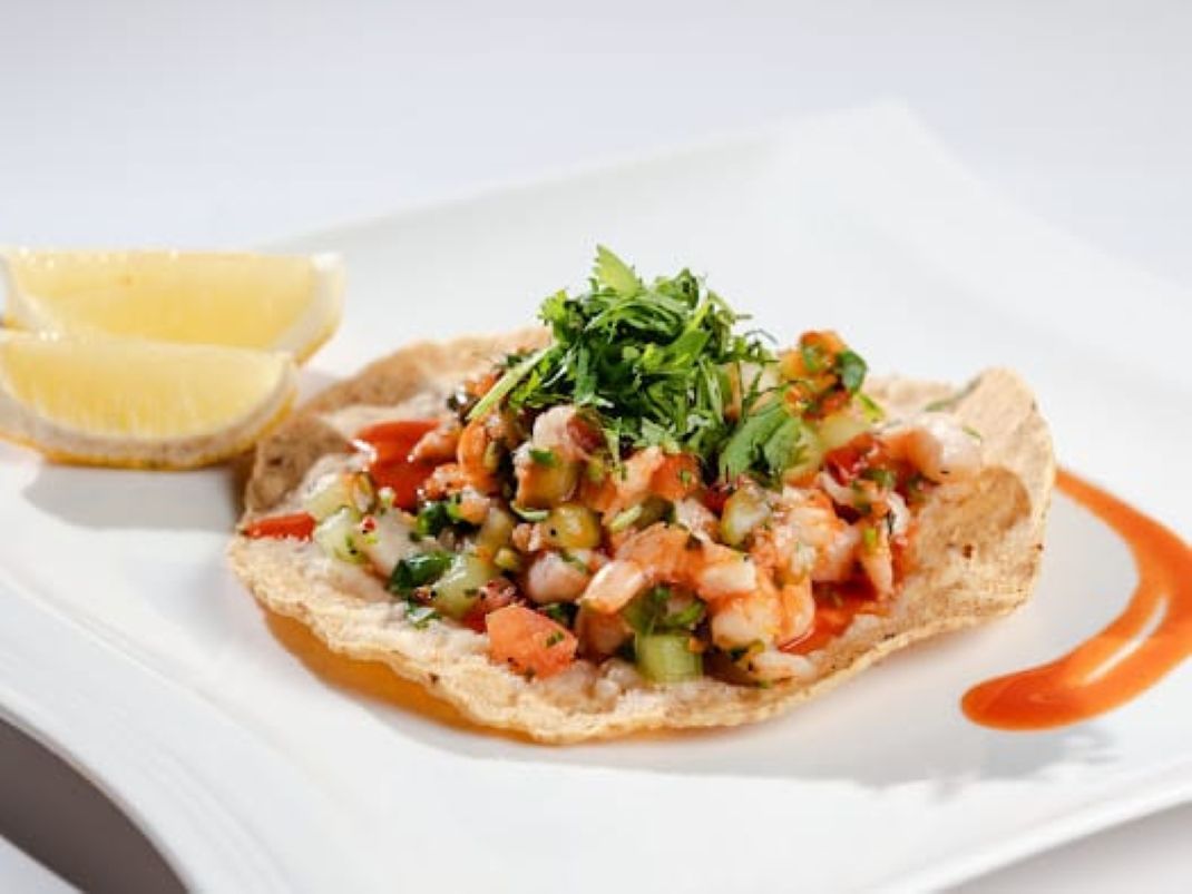 Shrimp Ceviche.