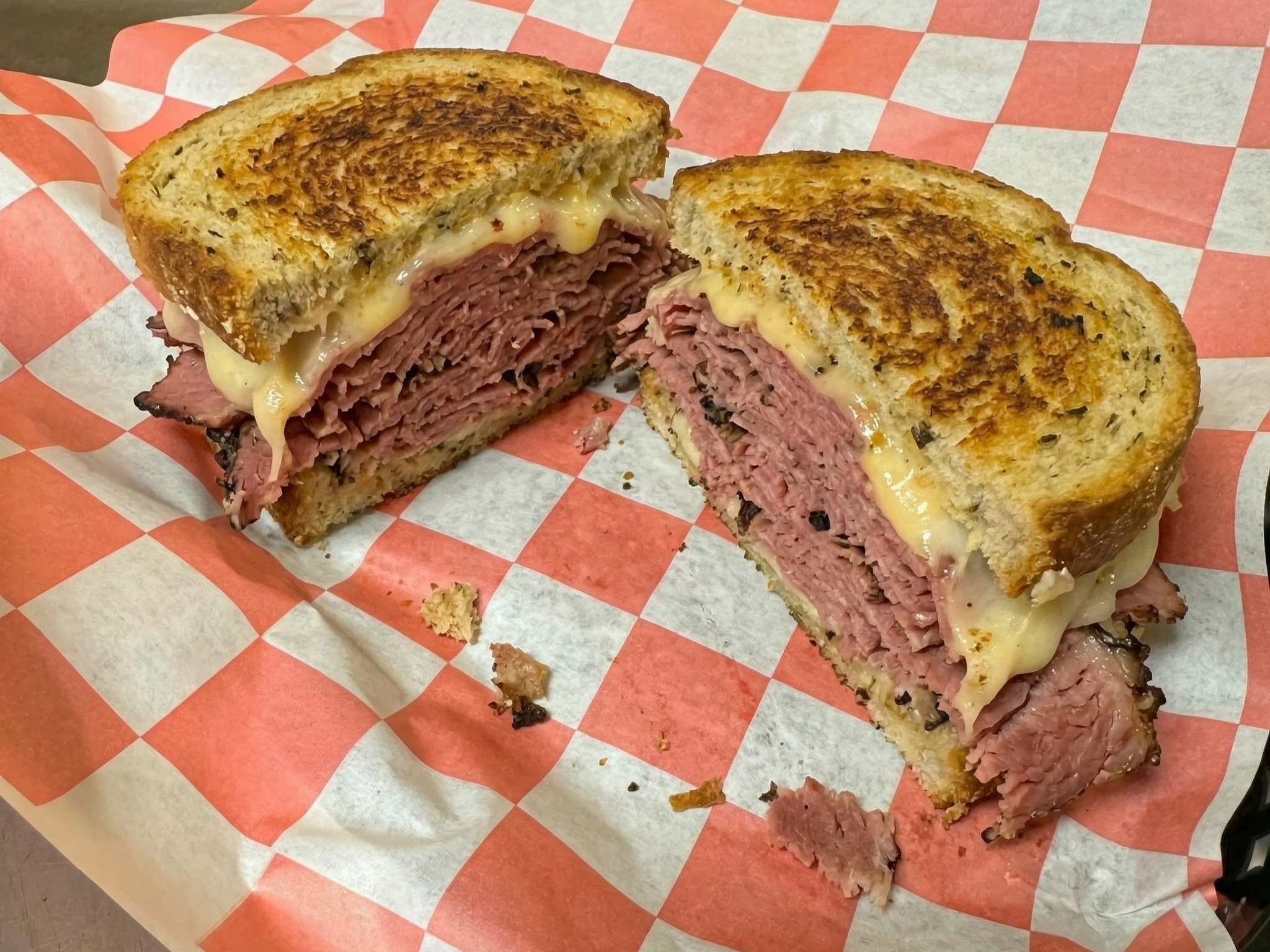 Pastrami Reuben.