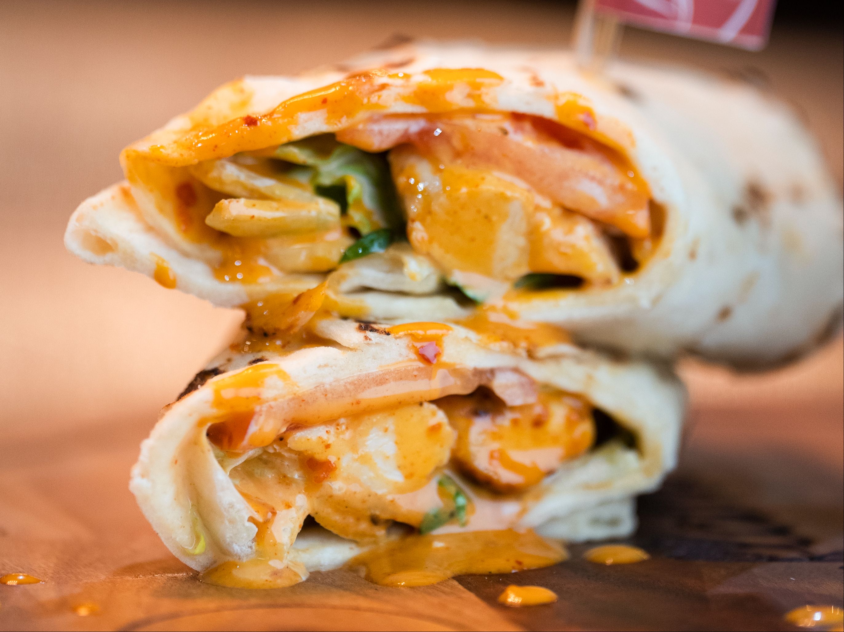 Falafel Wrap.