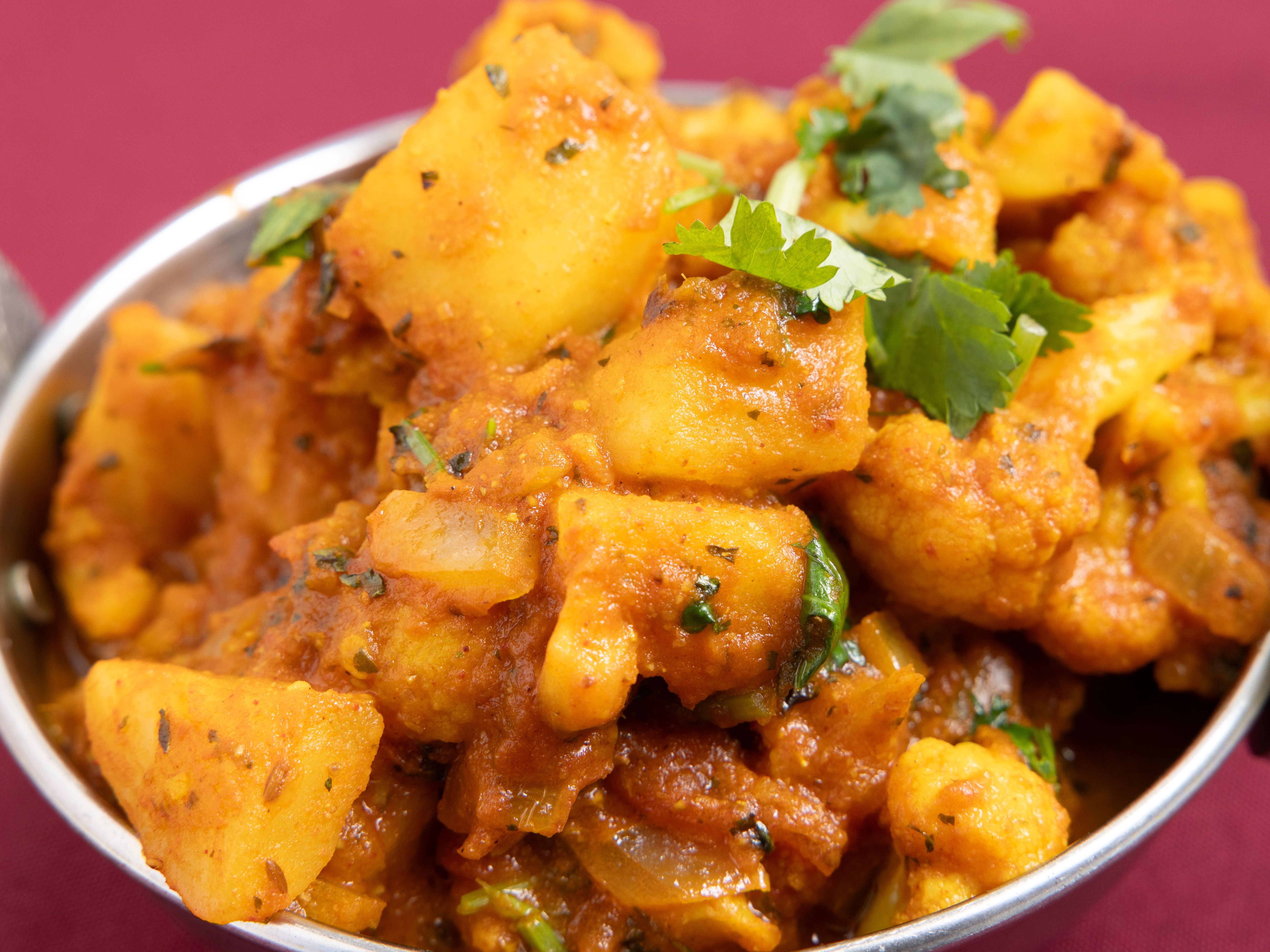 Masala Aloo Ghobi.