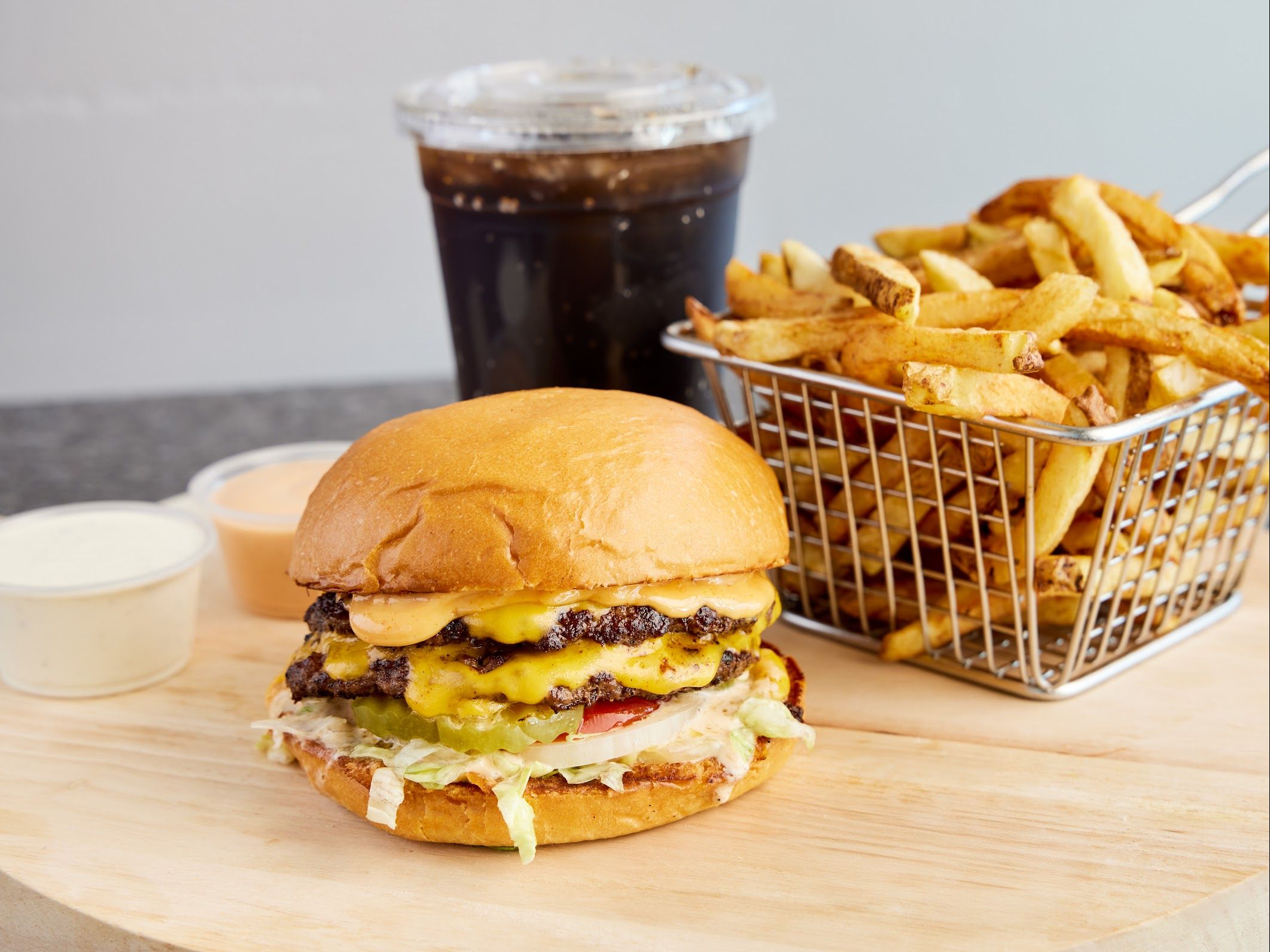 Double Cheeseburger Combo.