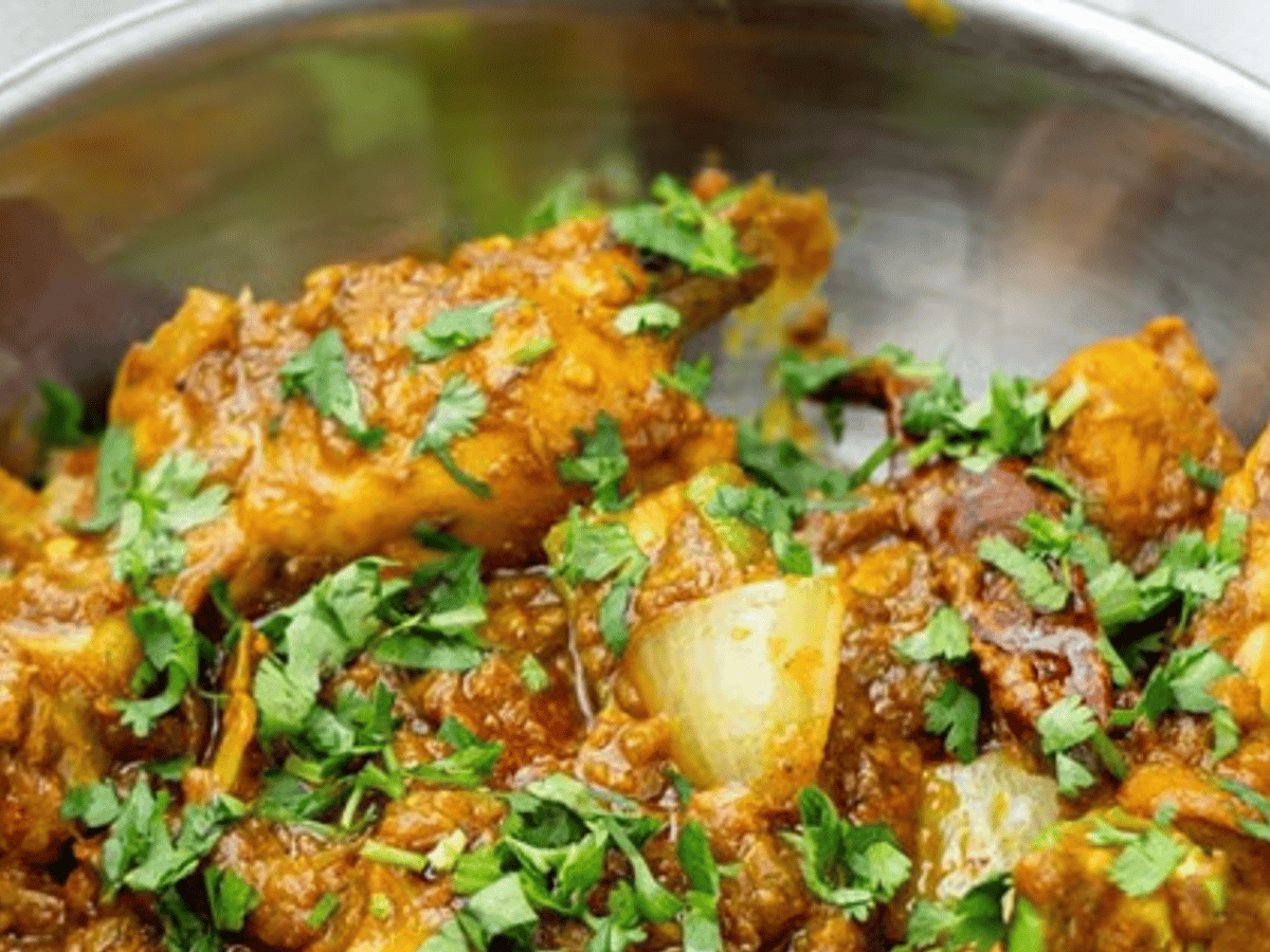 Chicken Kadai.