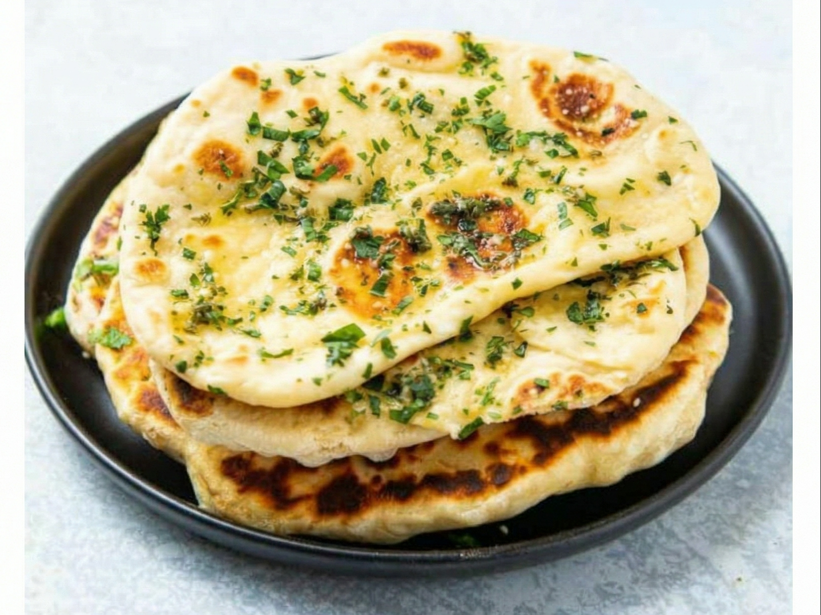 Garlic Cheese Naan.