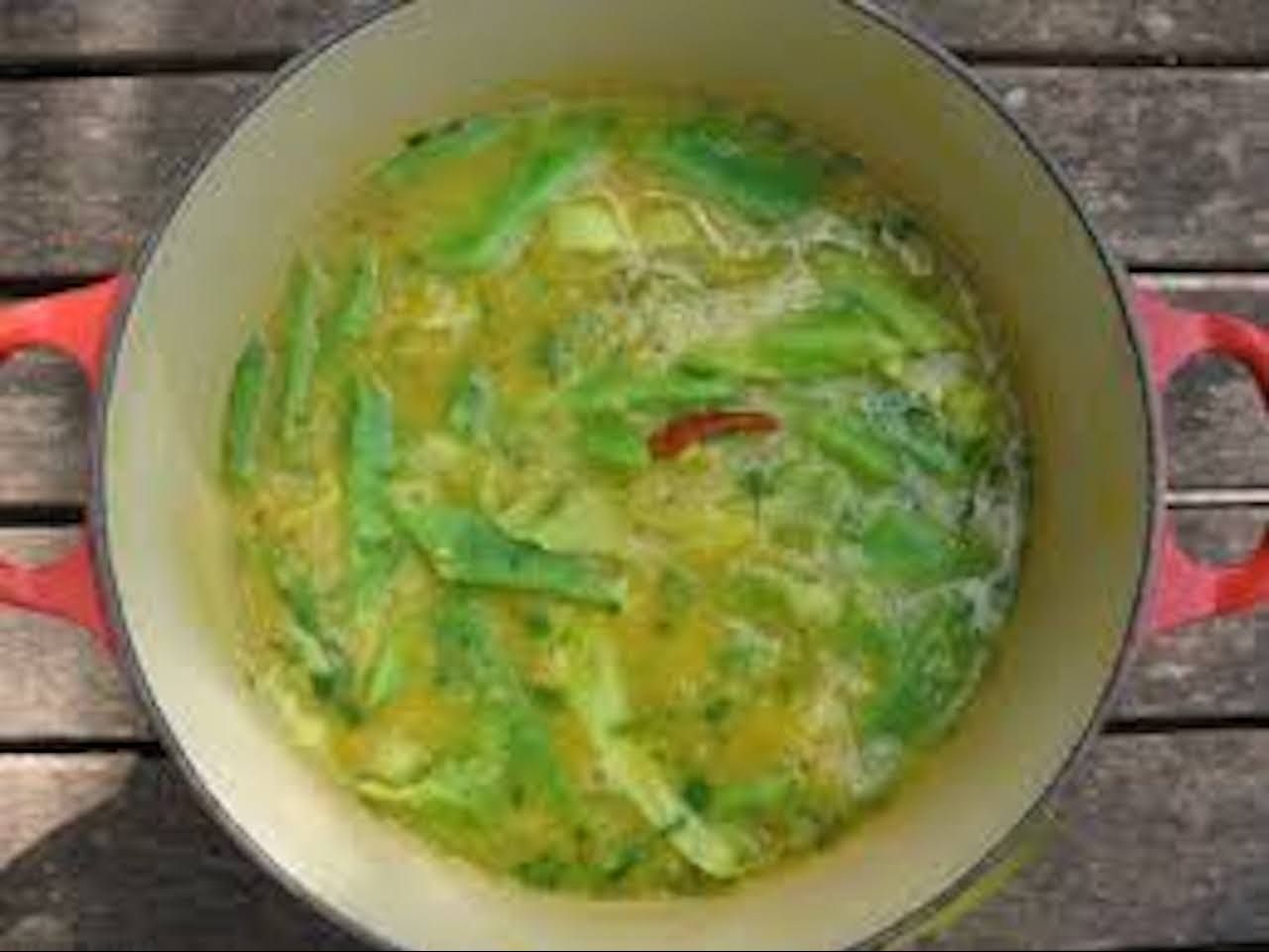 GREEN BEANS DAL SABZI.