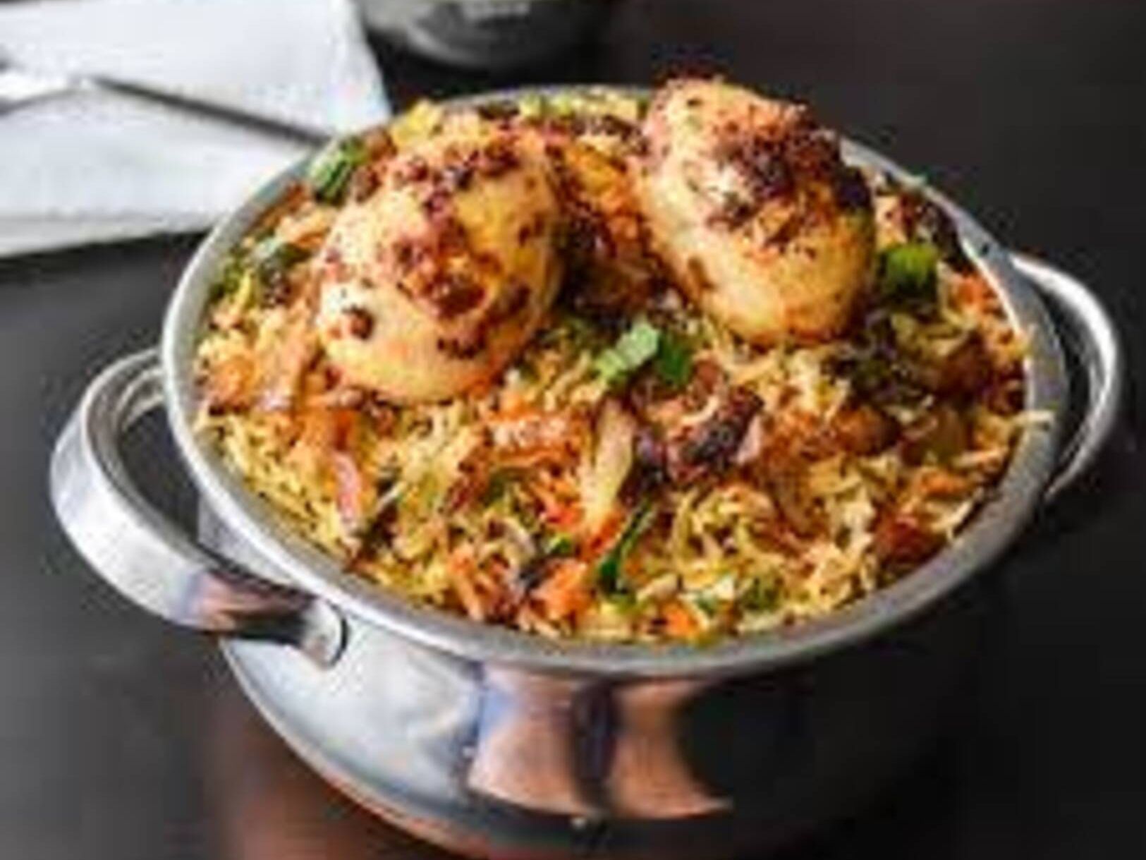 Ulavacharu Egg Biryani.