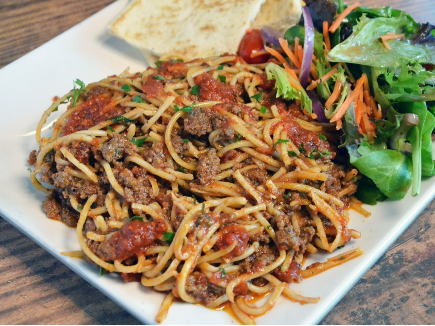 Meat Sauce Pasta*.