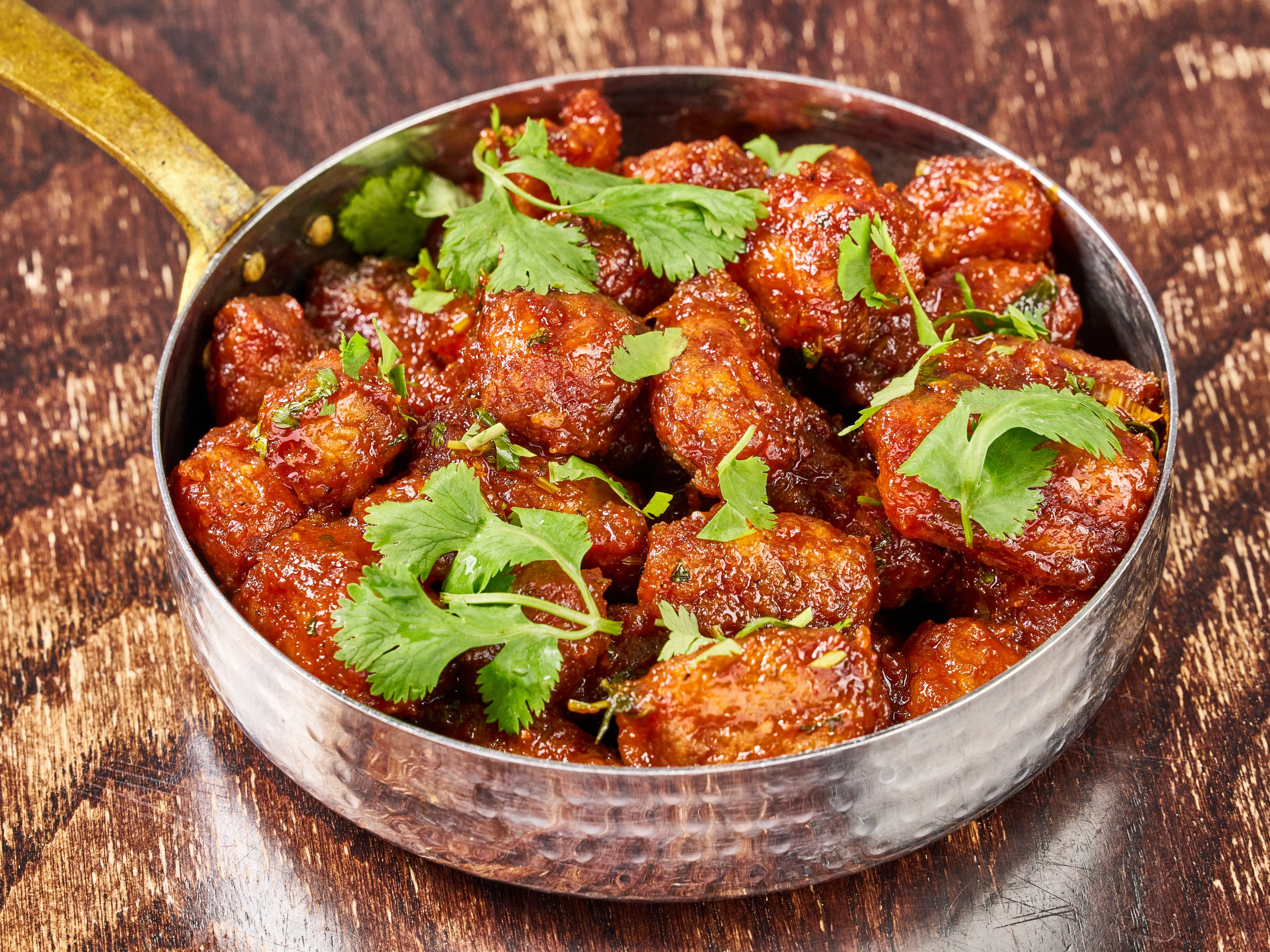 Baby Corn Manchurian.