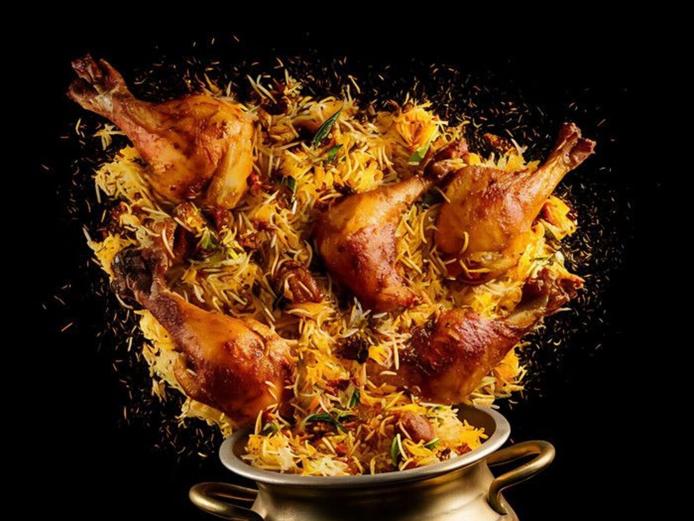 Chicken Fry Biryani.