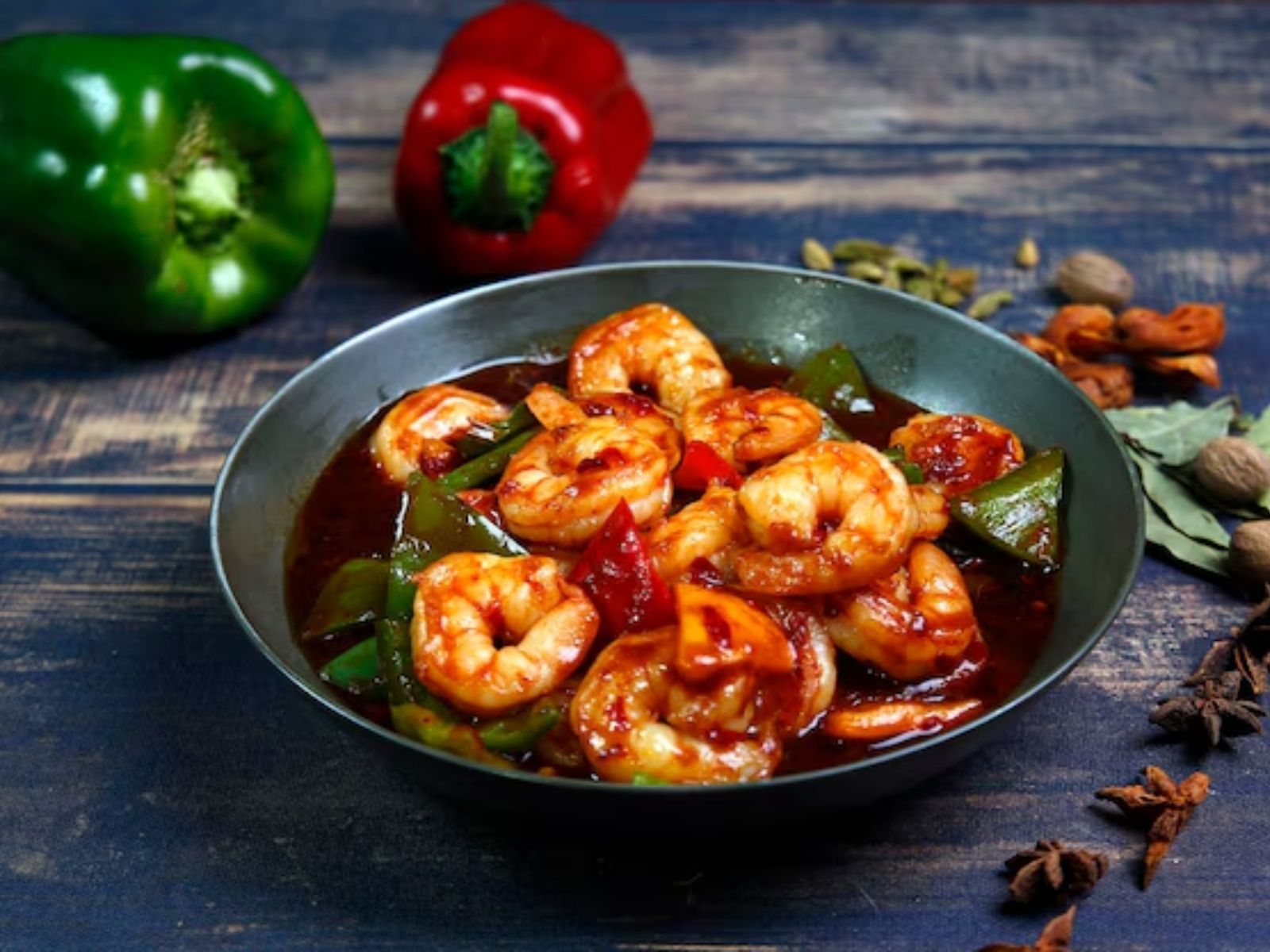 Chili Shrimp.