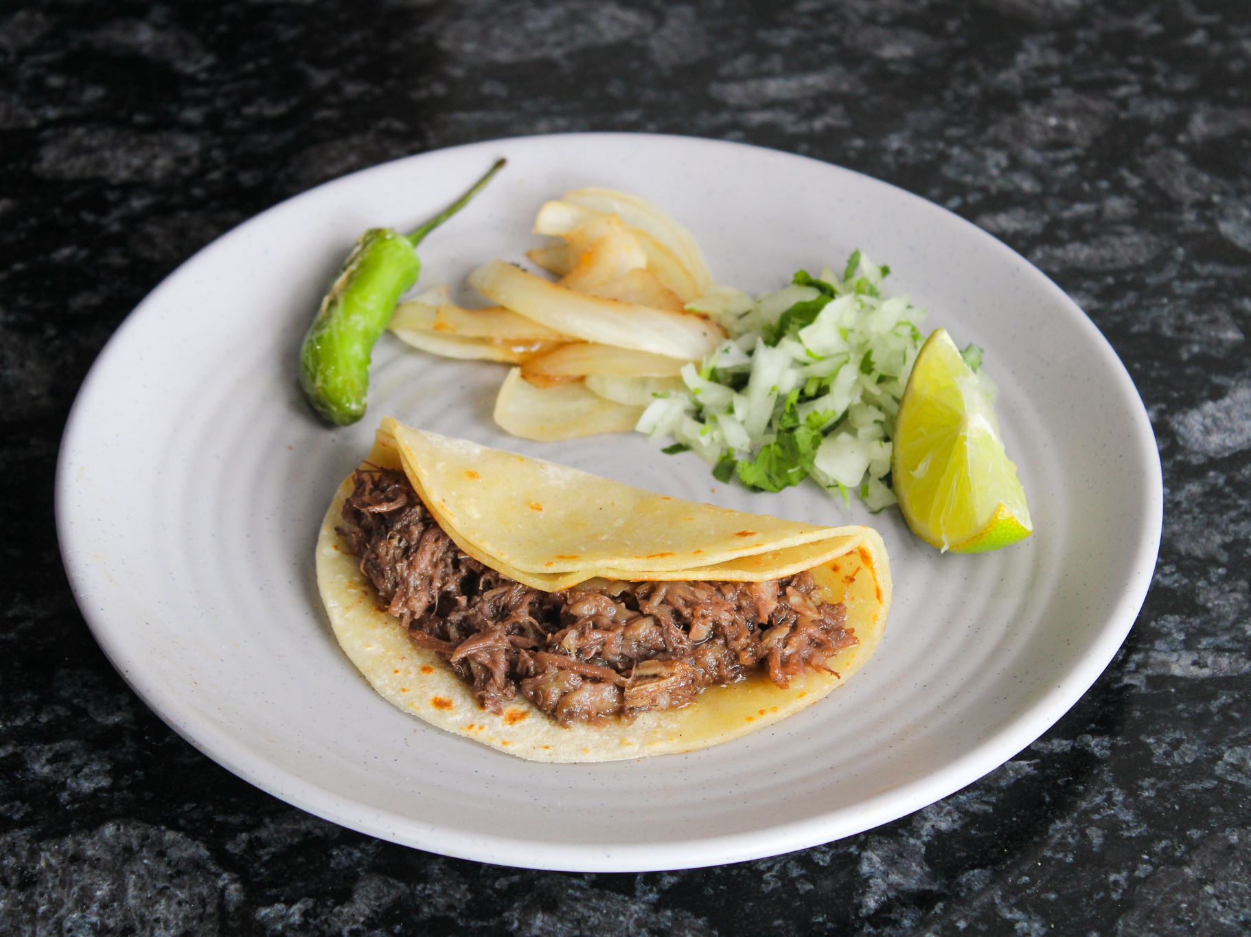 Taco Barbacoa.