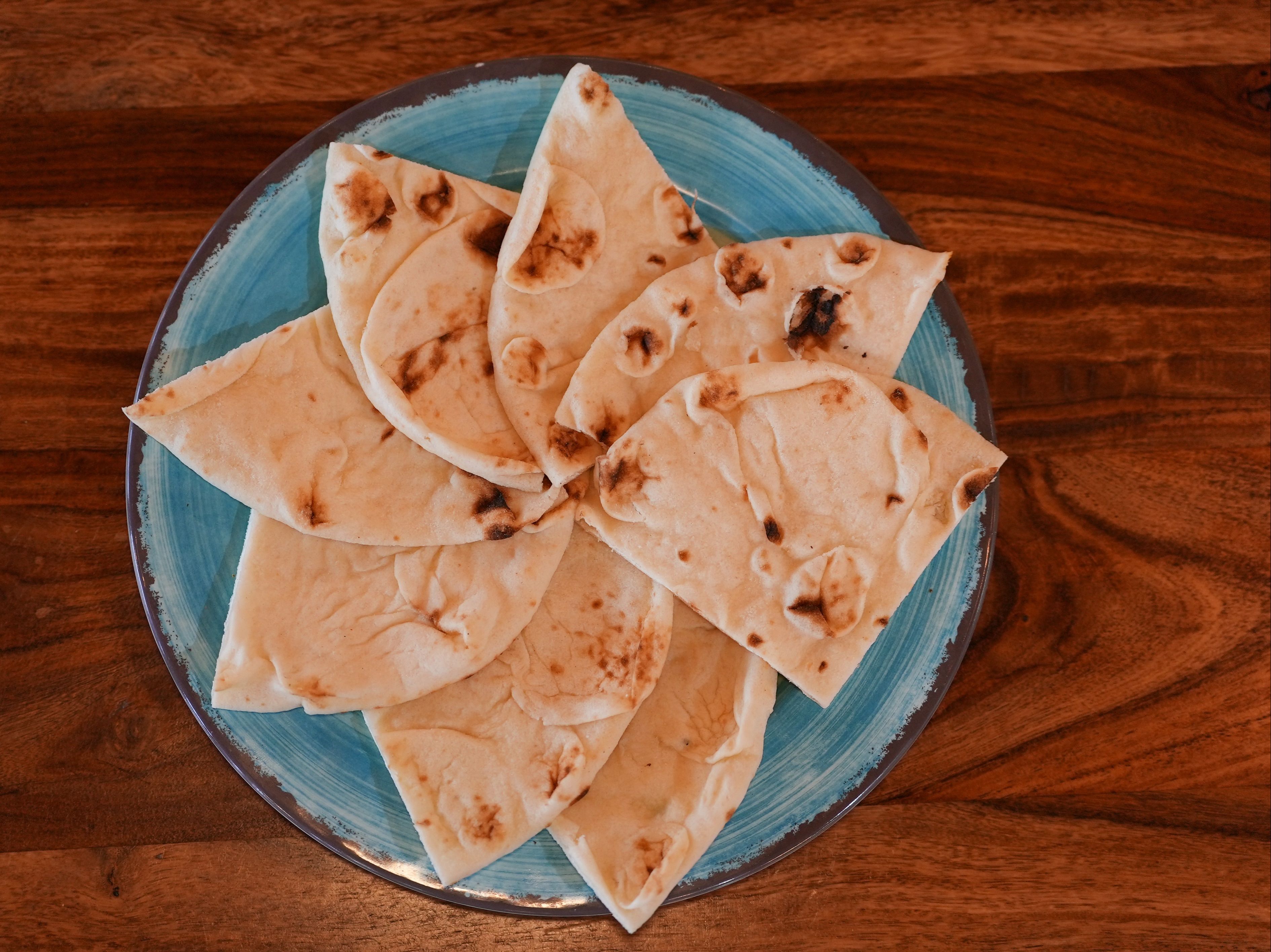 Toasted Pita.