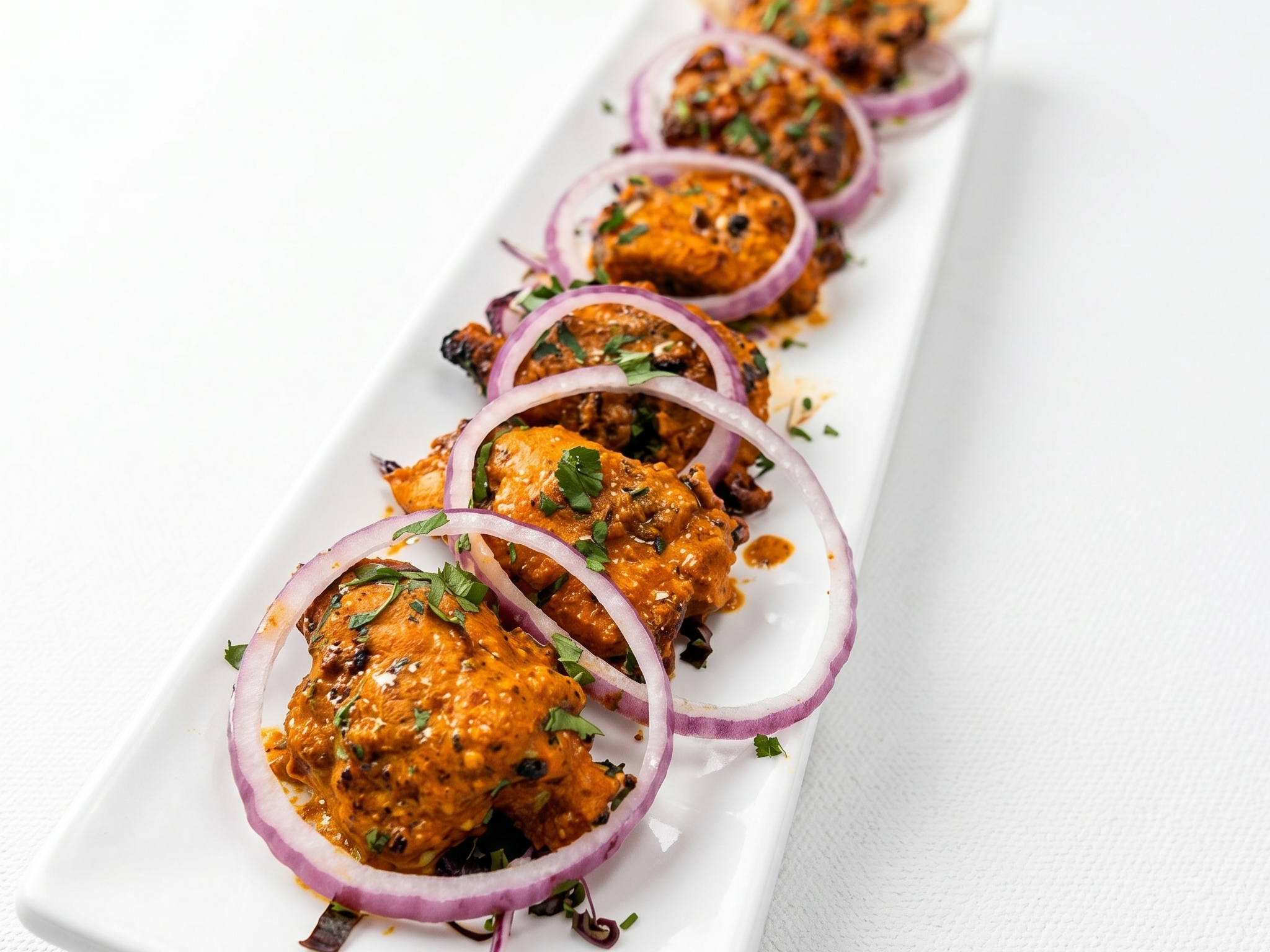 Angara Achari Tikka (Spicy) Chicken.