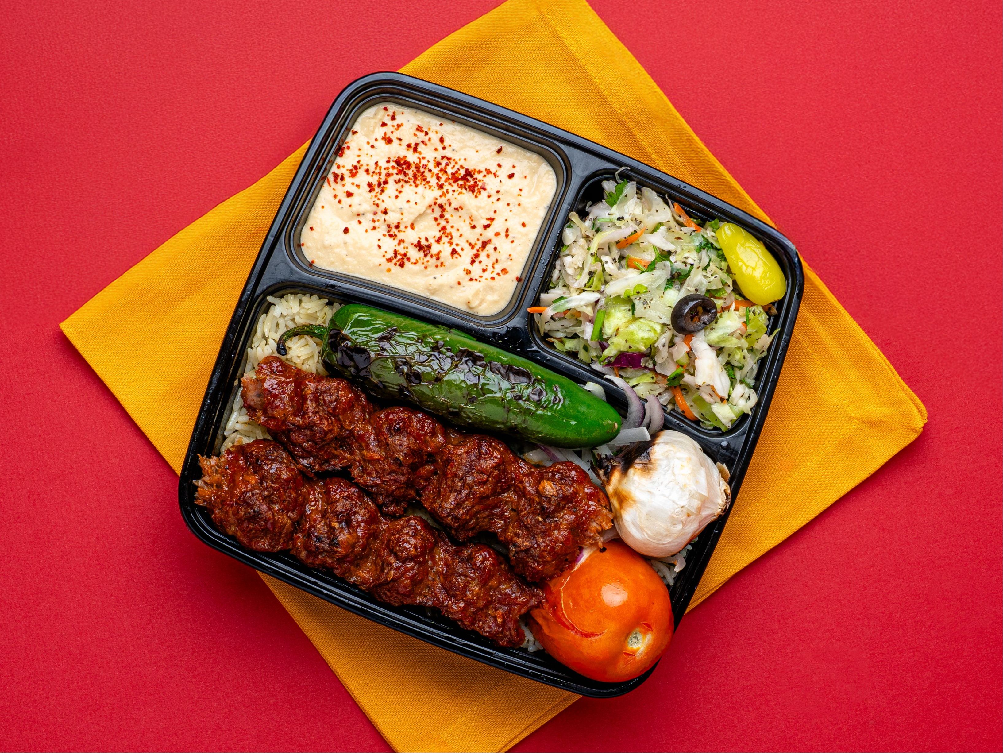 BEEF Lula Kebab PLATE