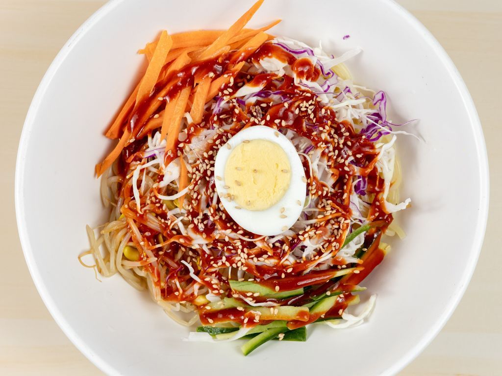 Spicy Chewy Noodles-쫄면.