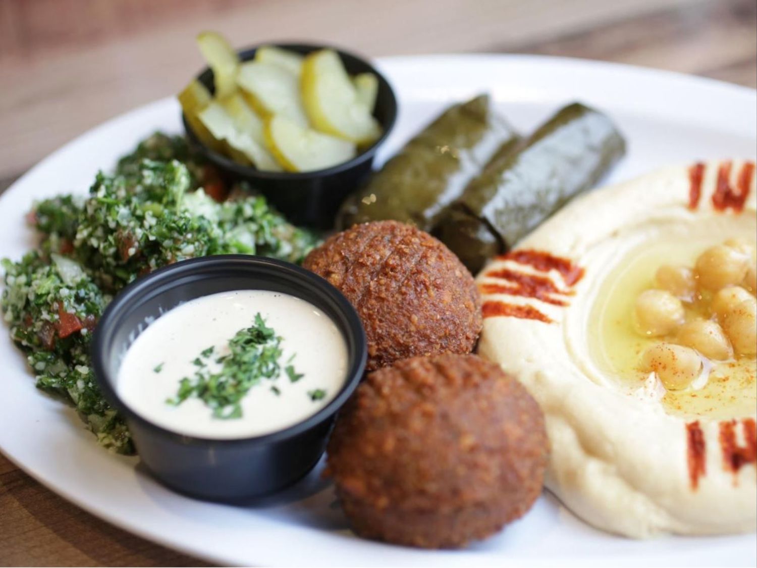 Image-5. Ali Baba Falafel Platte